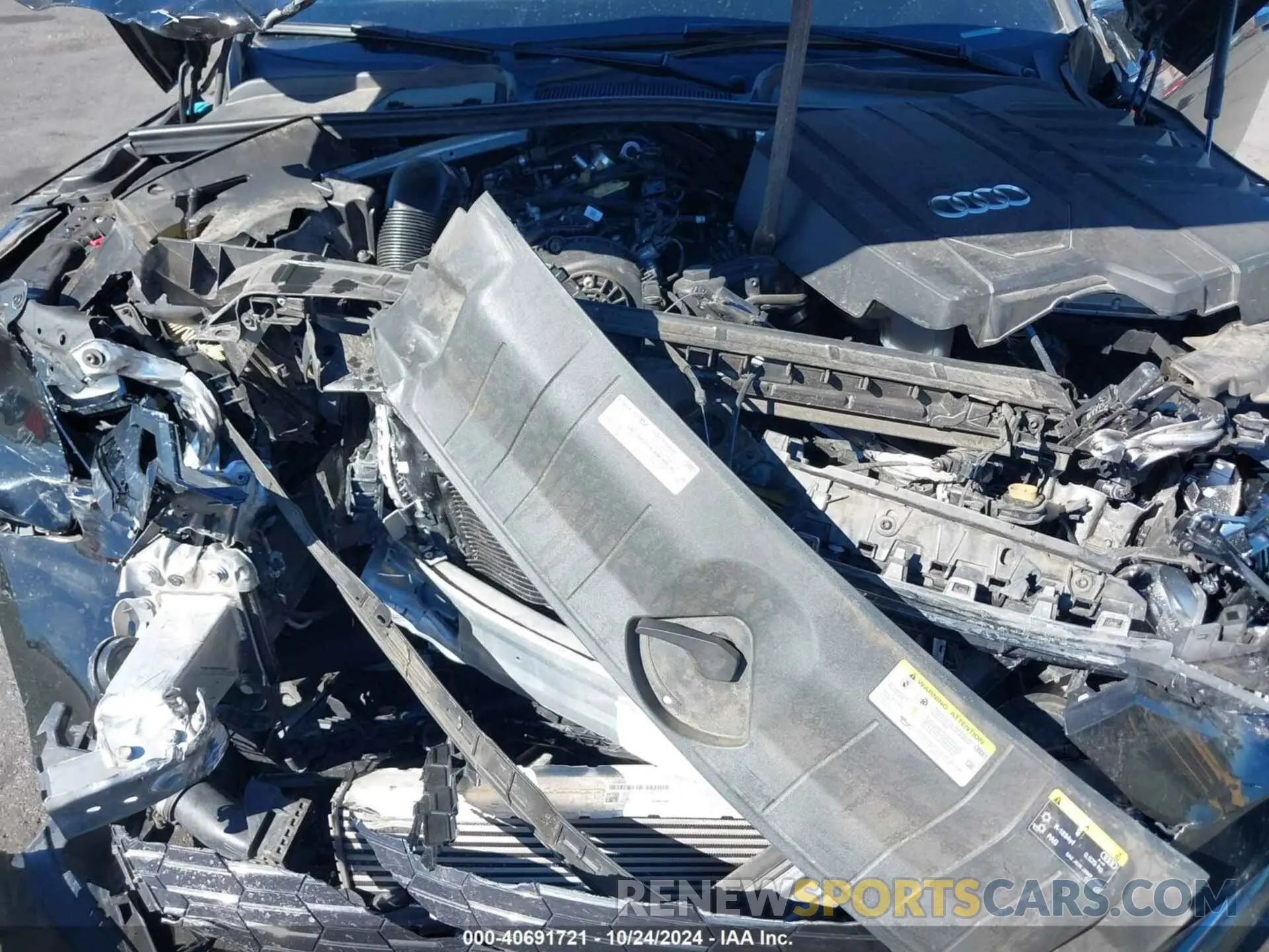 10 Фотография поврежденного автомобиля WAUABCF52MA026437 AUDI A5 SPORTBACK 2021