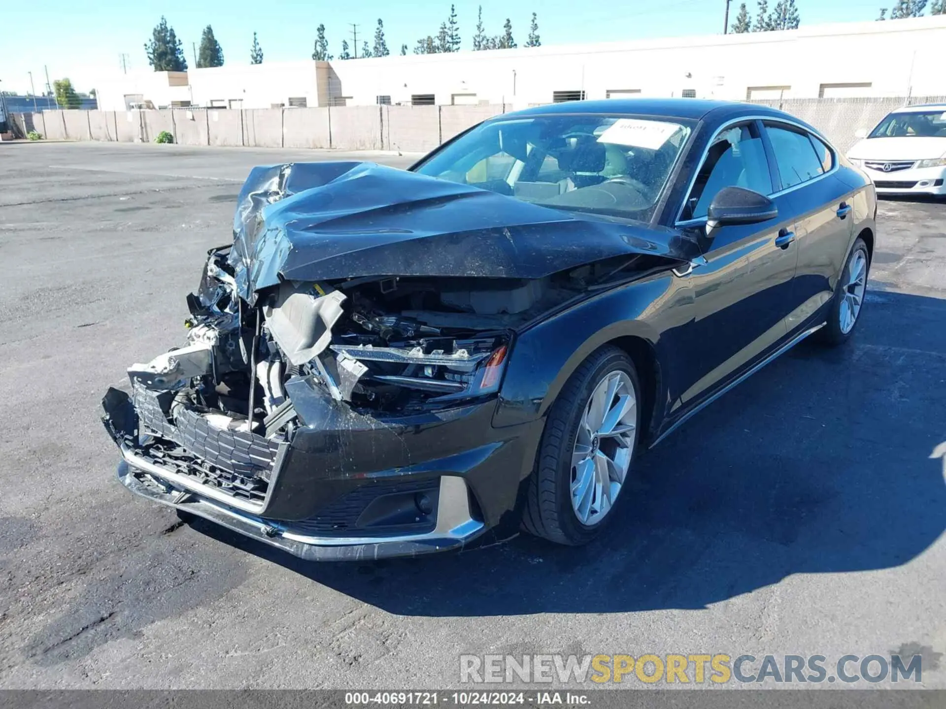2 Фотография поврежденного автомобиля WAUABCF52MA026437 AUDI A5 SPORTBACK 2021