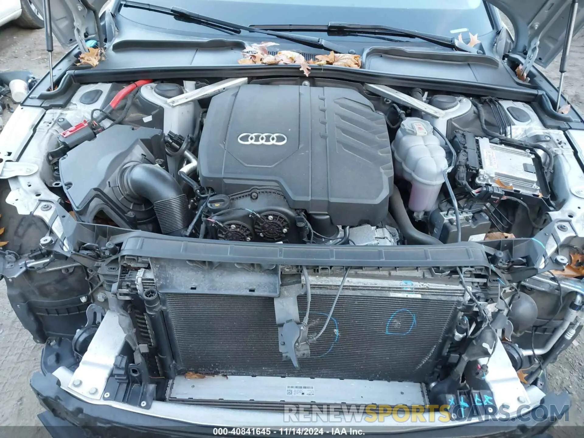10 Photograph of a damaged car WAUABCF59MA039900 AUDI A5 SPORTBACK 2021