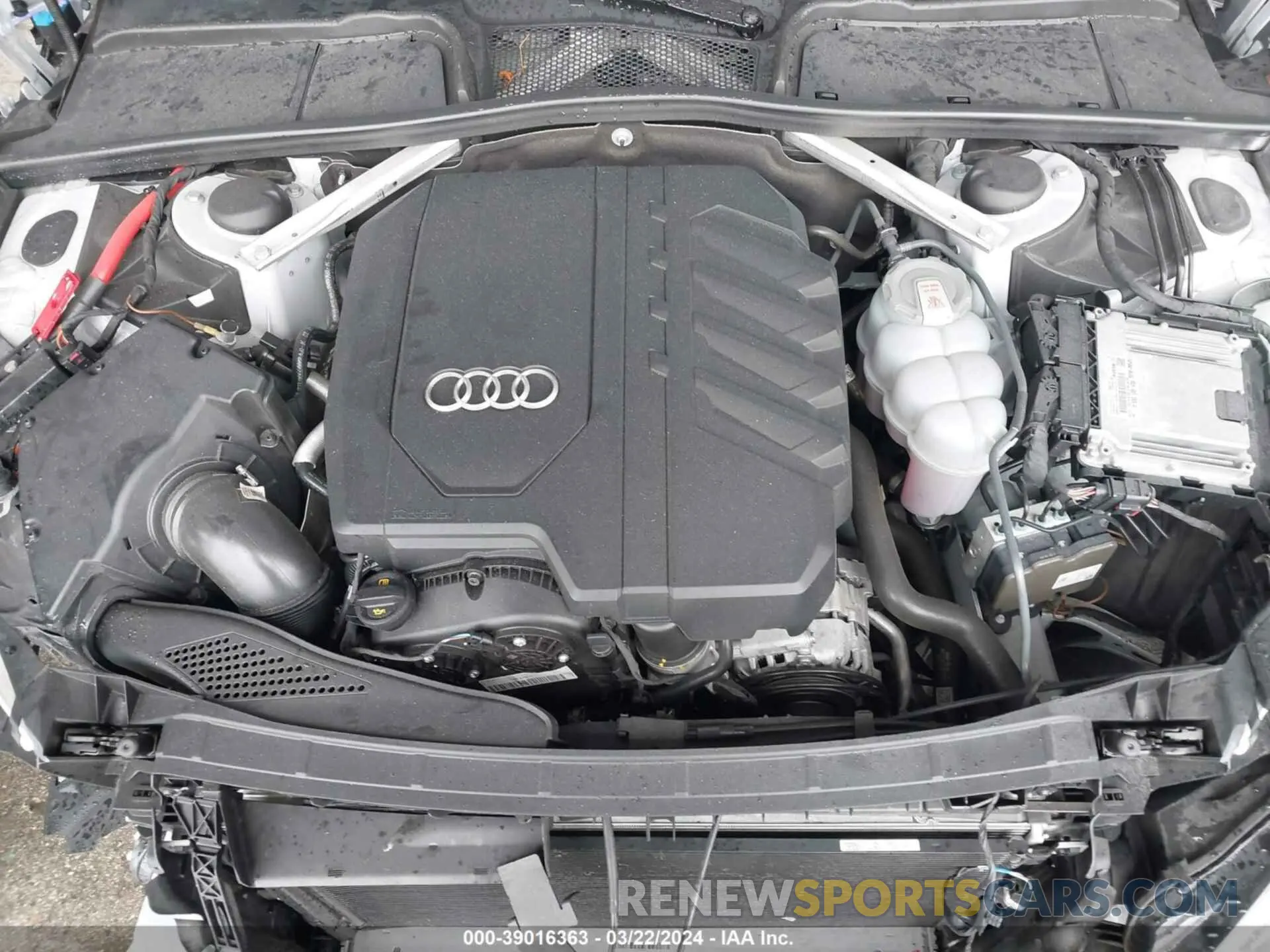 10 Photograph of a damaged car WAUABCF5XMA037380 AUDI A5 SPORTBACK 2021