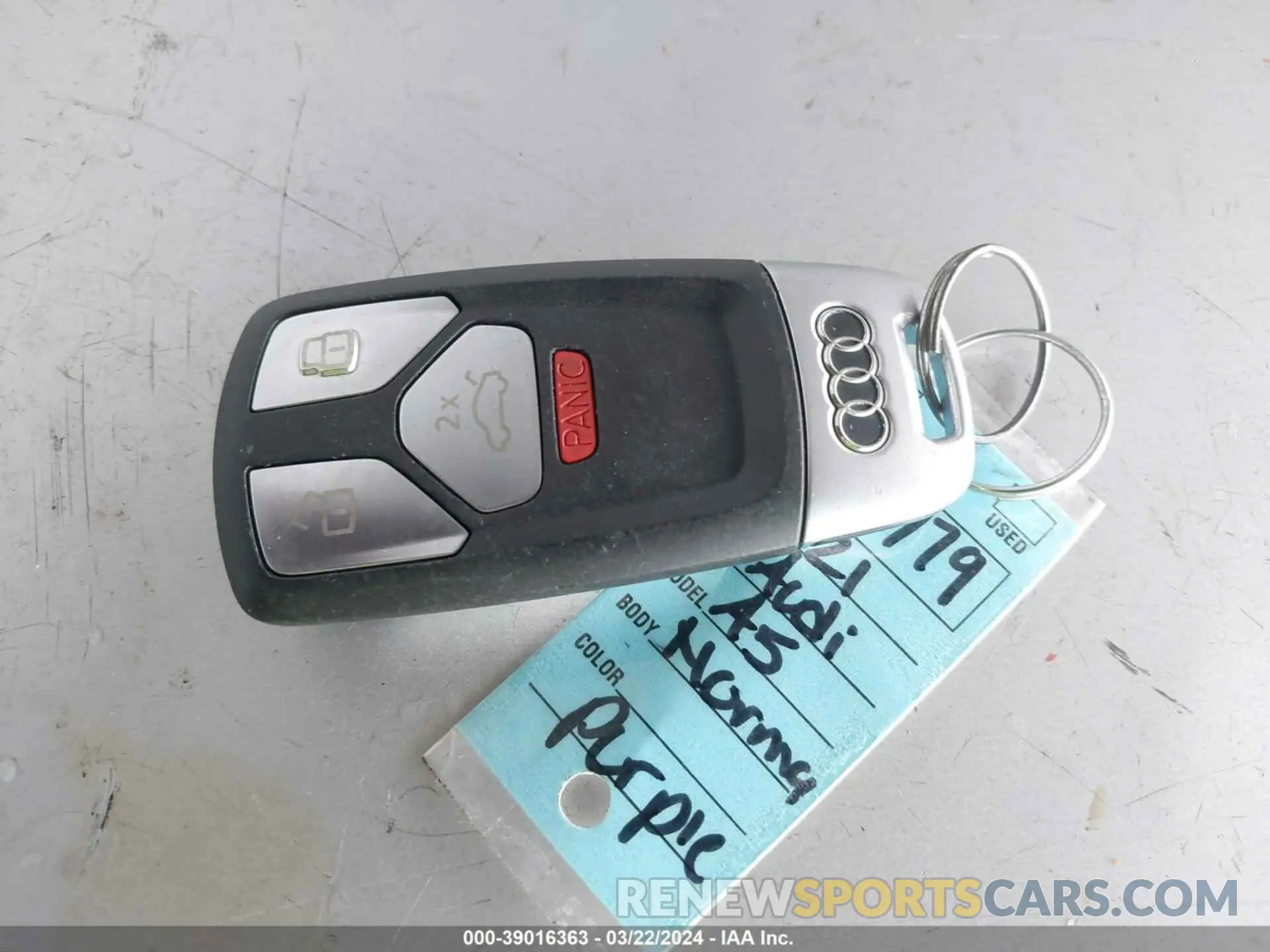 11 Photograph of a damaged car WAUABCF5XMA037380 AUDI A5 SPORTBACK 2021