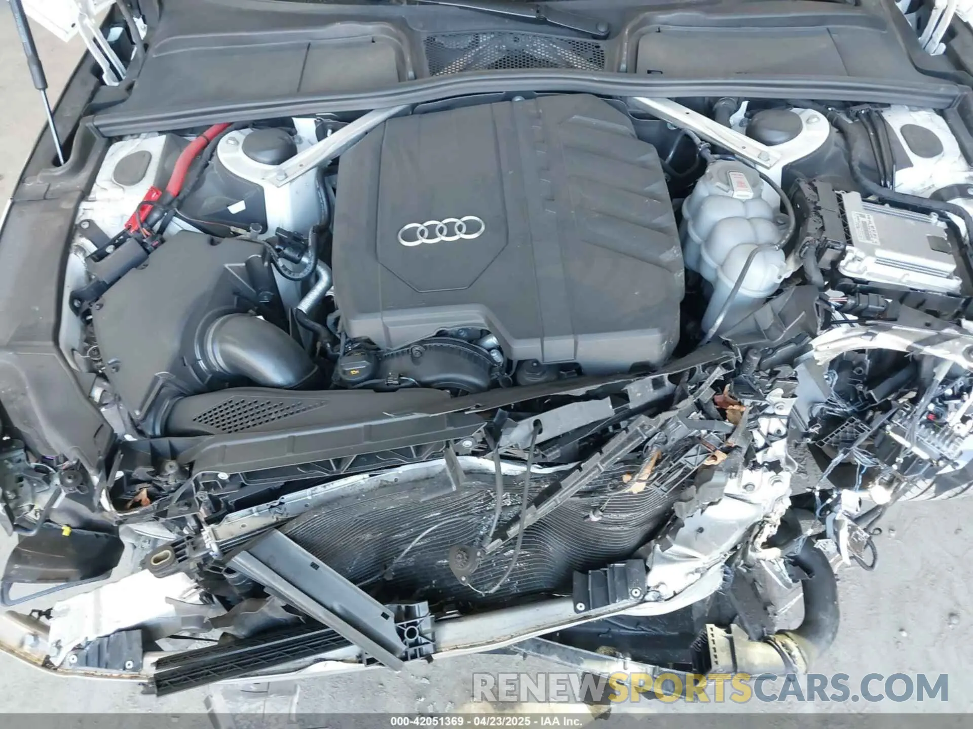 10 Фотография поврежденного автомобиля WAUCBCF57MA062469 AUDI A5 SPORTBACK 2021