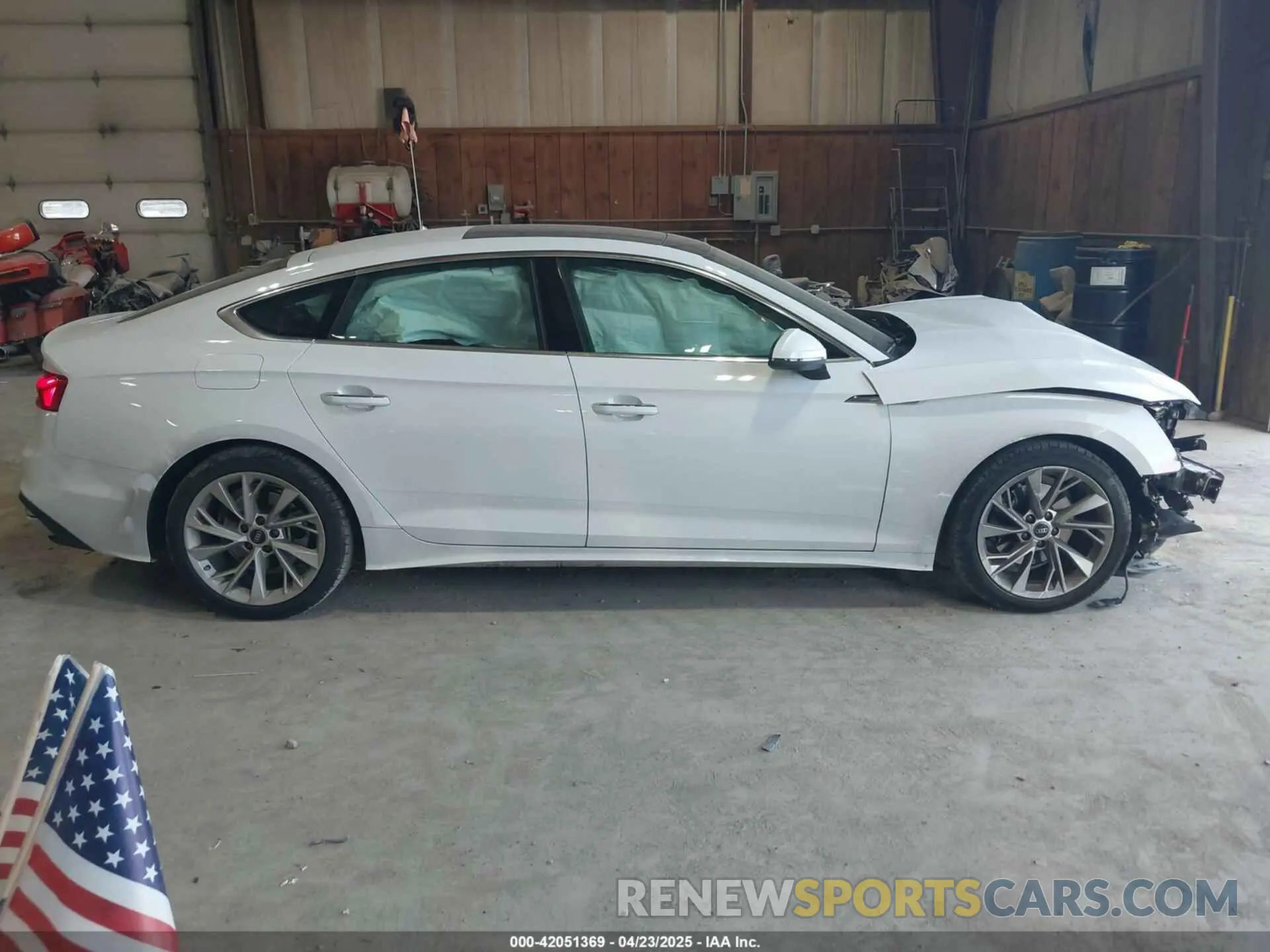 14 Фотография поврежденного автомобиля WAUCBCF57MA062469 AUDI A5 SPORTBACK 2021
