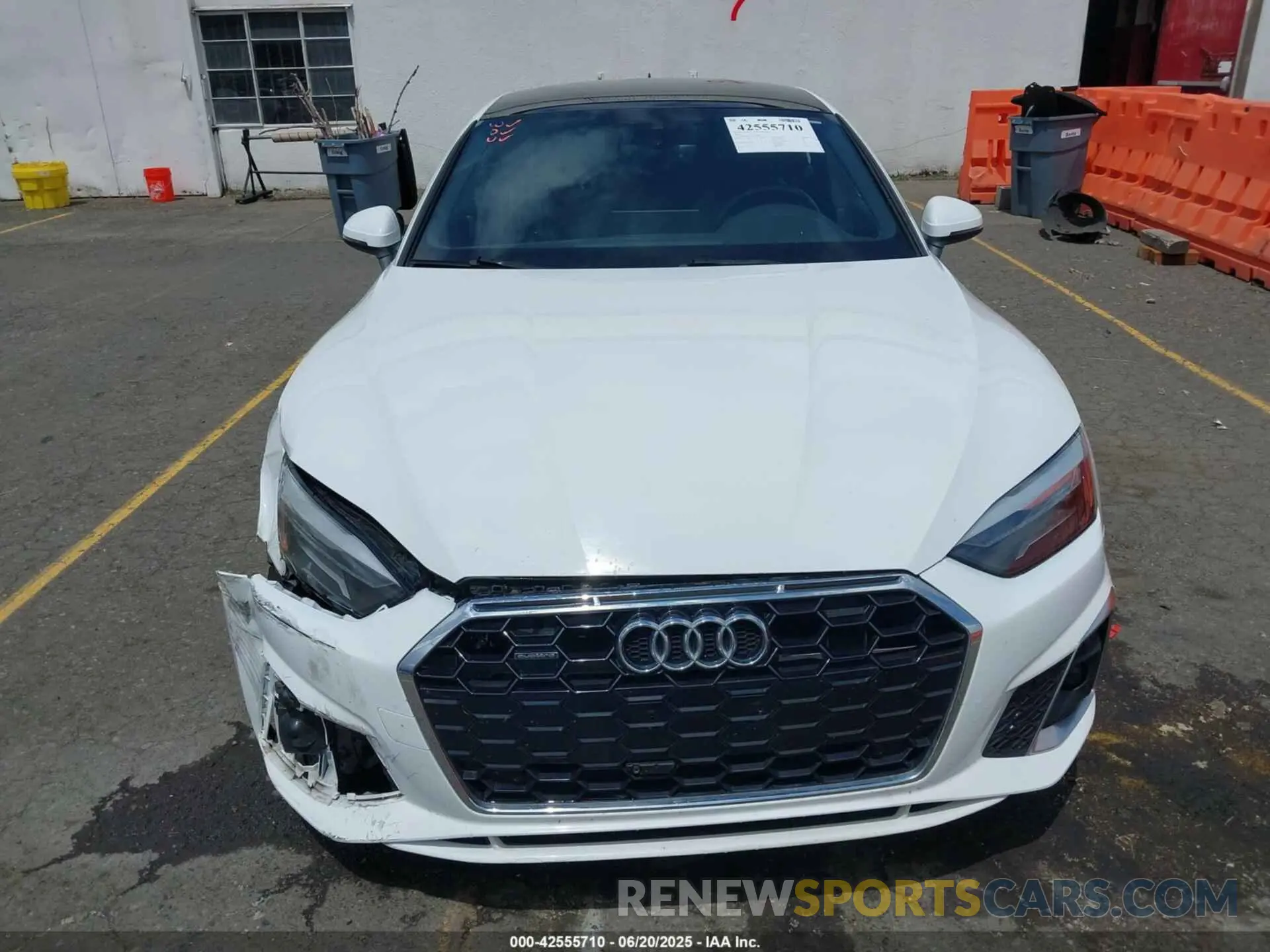 13 Photograph of a damaged car WAUDACF55MA020955 AUDI A5 SPORTBACK 2021