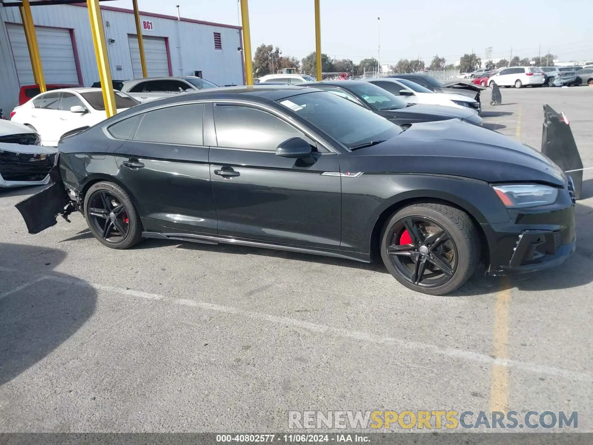 13 Фотография поврежденного автомобиля WAUDACF5XMA009210 AUDI A5 SPORTBACK 2021
