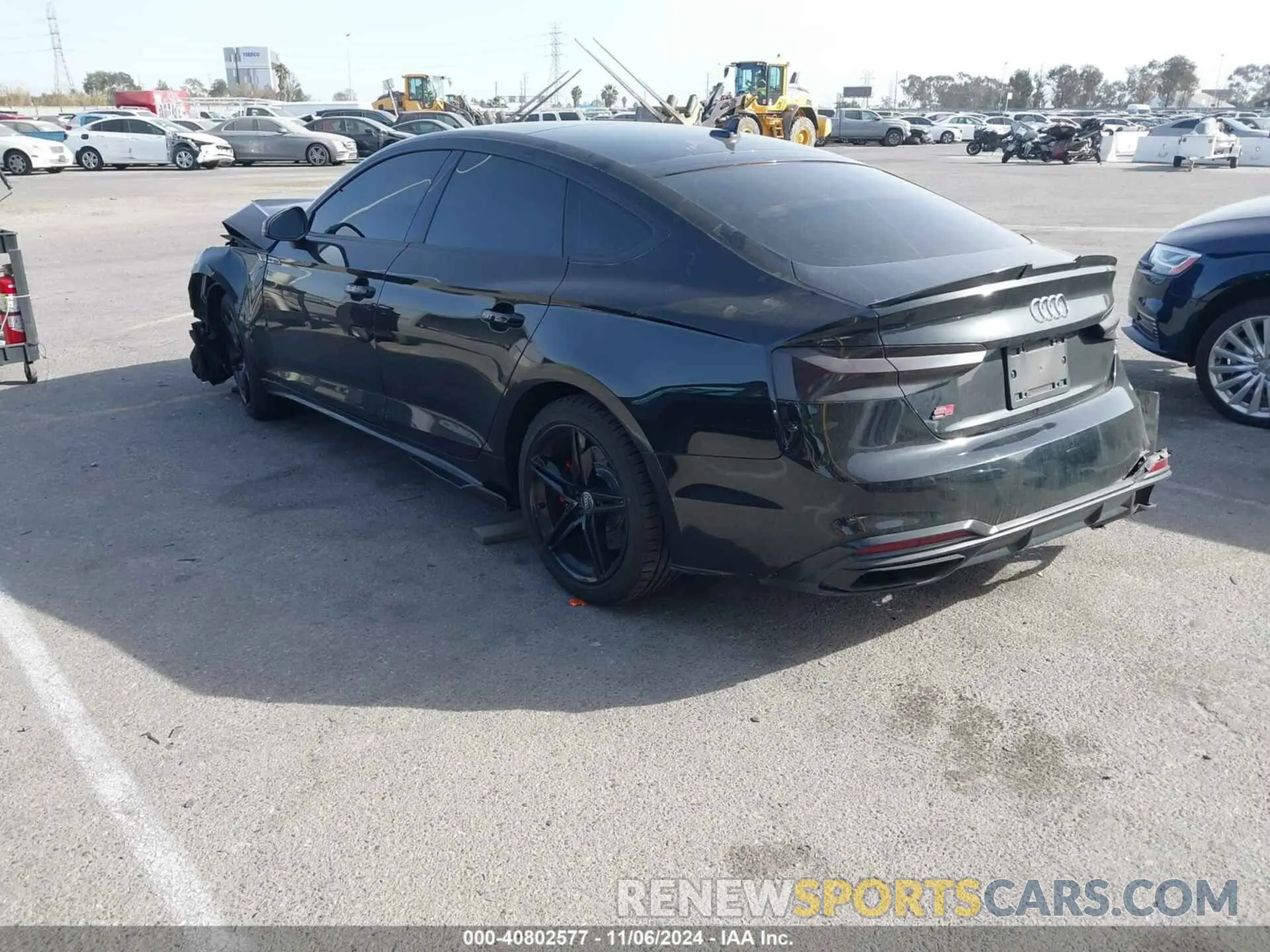 3 Фотография поврежденного автомобиля WAUDACF5XMA009210 AUDI A5 SPORTBACK 2021