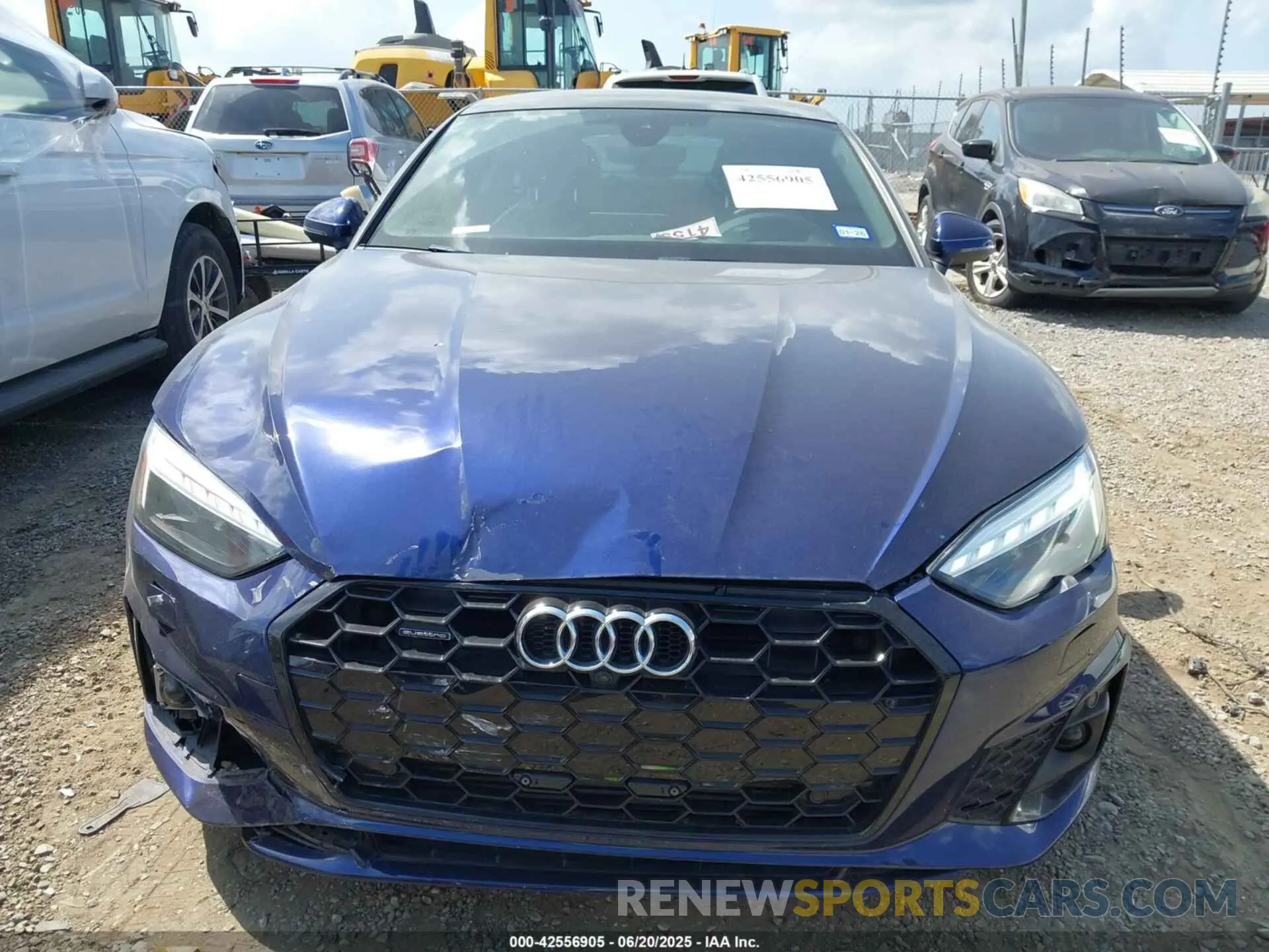 11 Фотография поврежденного автомобиля WAUEACF53MA003365 AUDI A5 SPORTBACK 2021