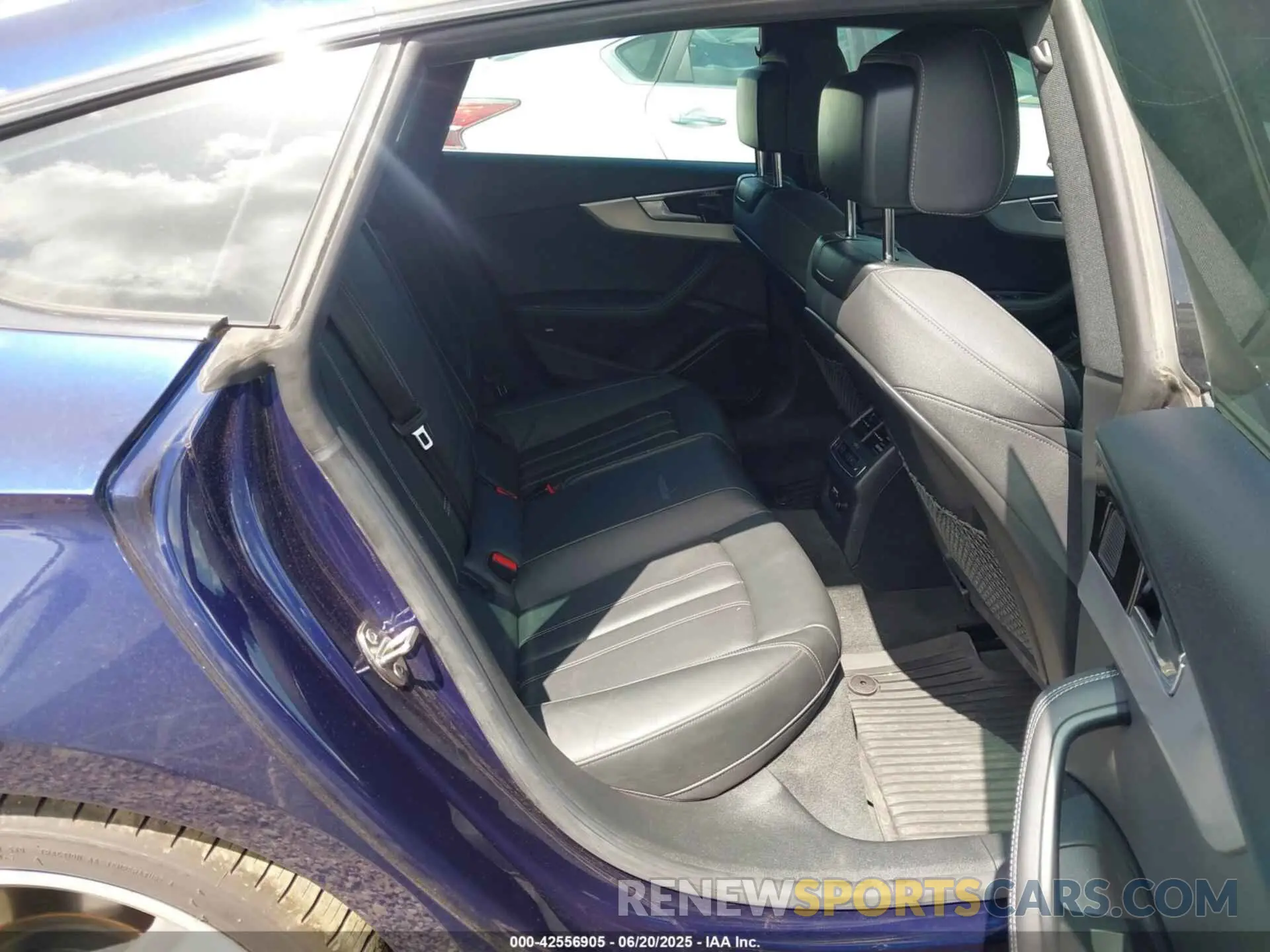 8 Фотография поврежденного автомобиля WAUEACF53MA003365 AUDI A5 SPORTBACK 2021