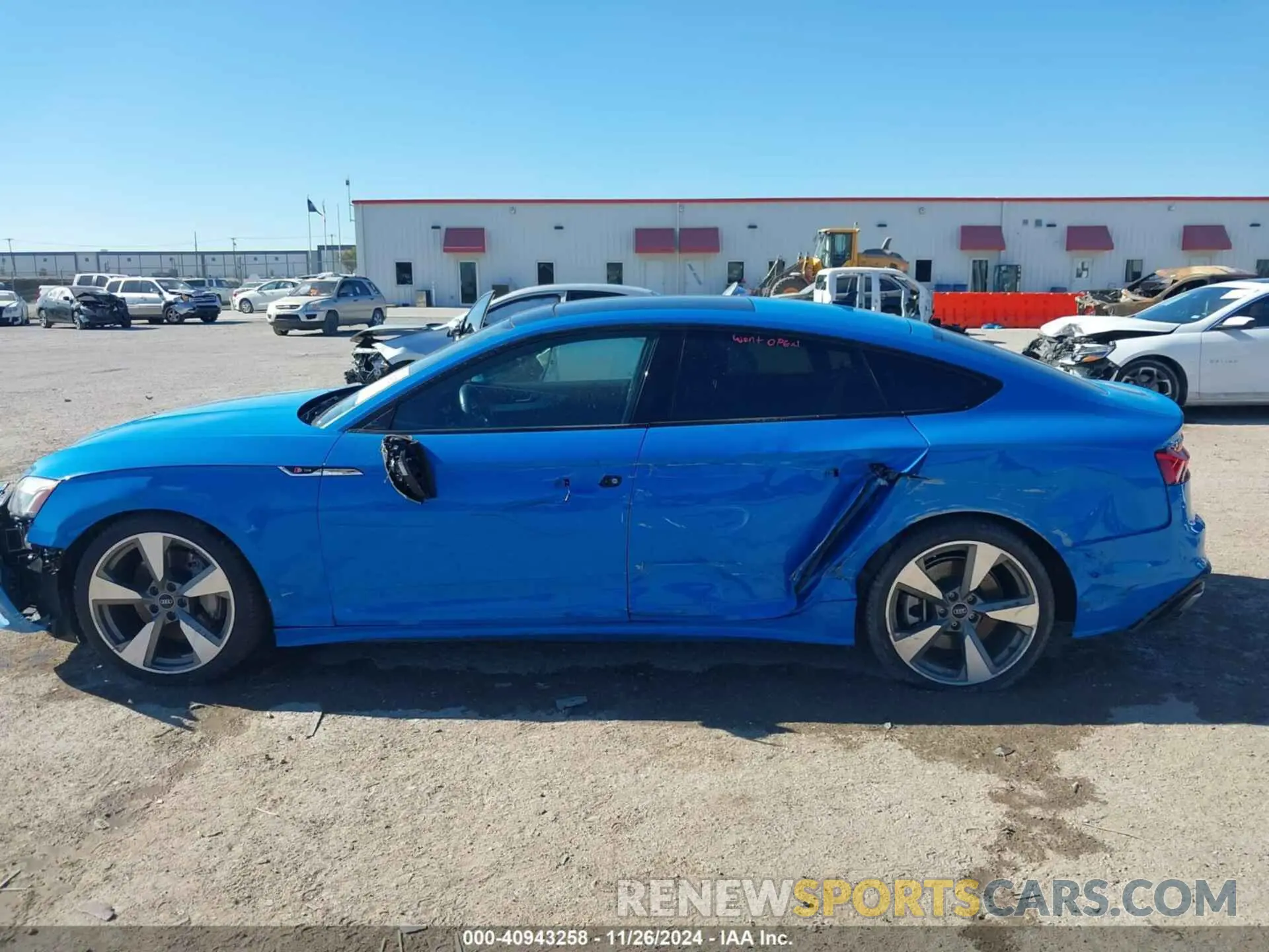 14 Photograph of a damaged car WAUFACF51MA042587 AUDI A5 SPORTBACK 2021