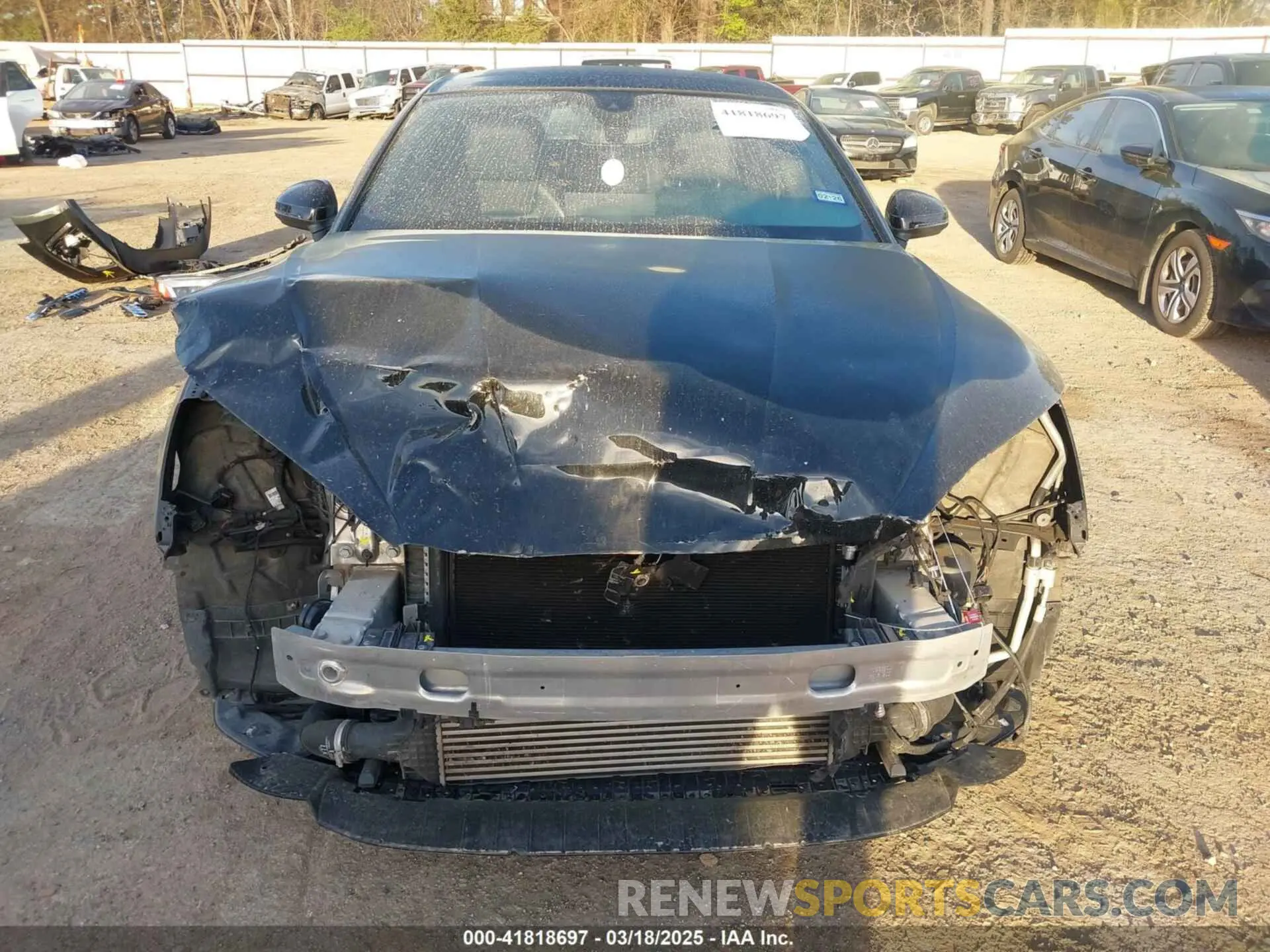 6 Фотография поврежденного автомобиля WAUFACF57MA020805 AUDI A5 SPORTBACK 2021