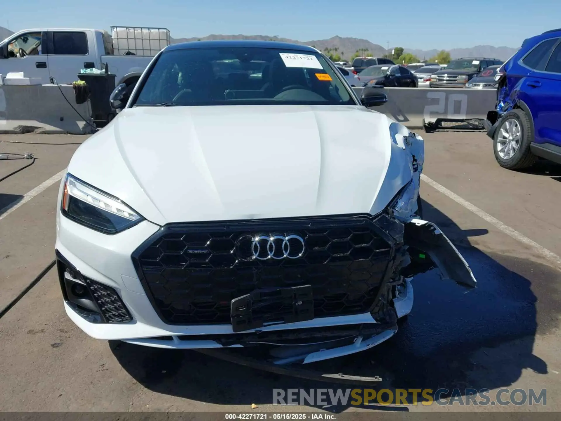 12 Фотография поврежденного автомобиля WAUFACF57MA050550 AUDI A5 SPORTBACK 2021
