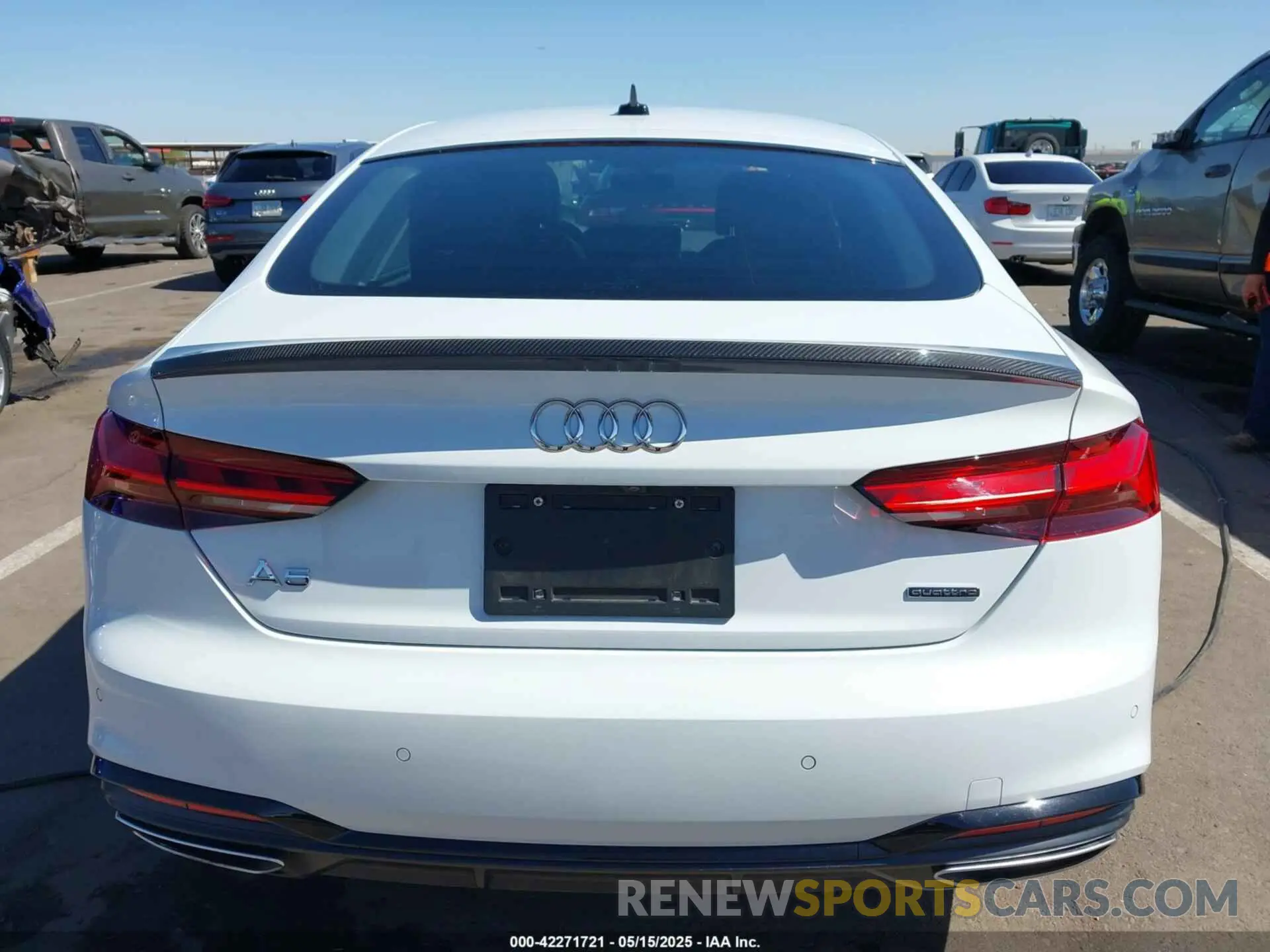 16 Фотография поврежденного автомобиля WAUFACF57MA050550 AUDI A5 SPORTBACK 2021