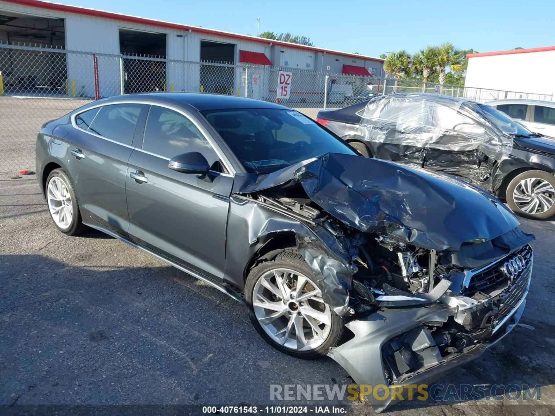 1 Photograph of a damaged car WAUABCF56NA027236 AUDI A5 SPORTBACK 2022