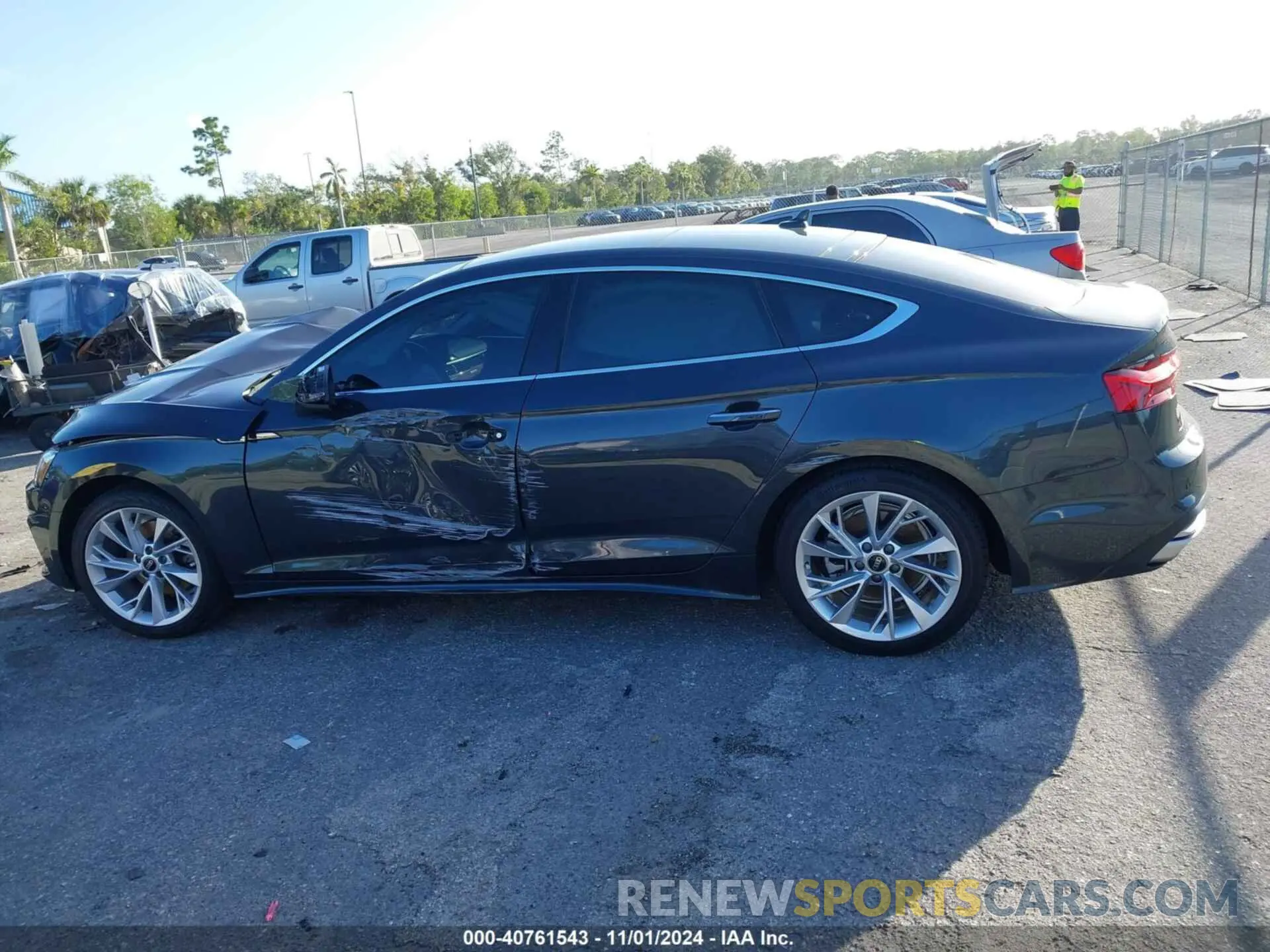 14 Photograph of a damaged car WAUABCF56NA027236 AUDI A5 SPORTBACK 2022