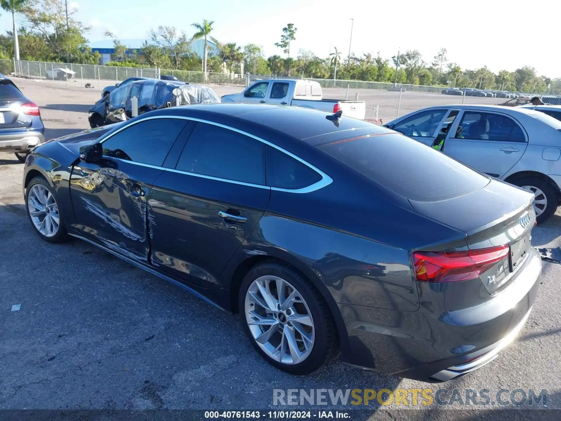 3 Photograph of a damaged car WAUABCF56NA027236 AUDI A5 SPORTBACK 2022