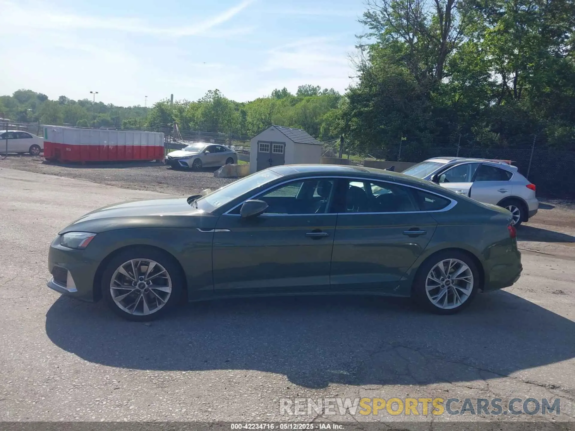 14 Photograph of a damaged car WAUCBCF50NA032585 AUDI A5 SPORTBACK 2022
