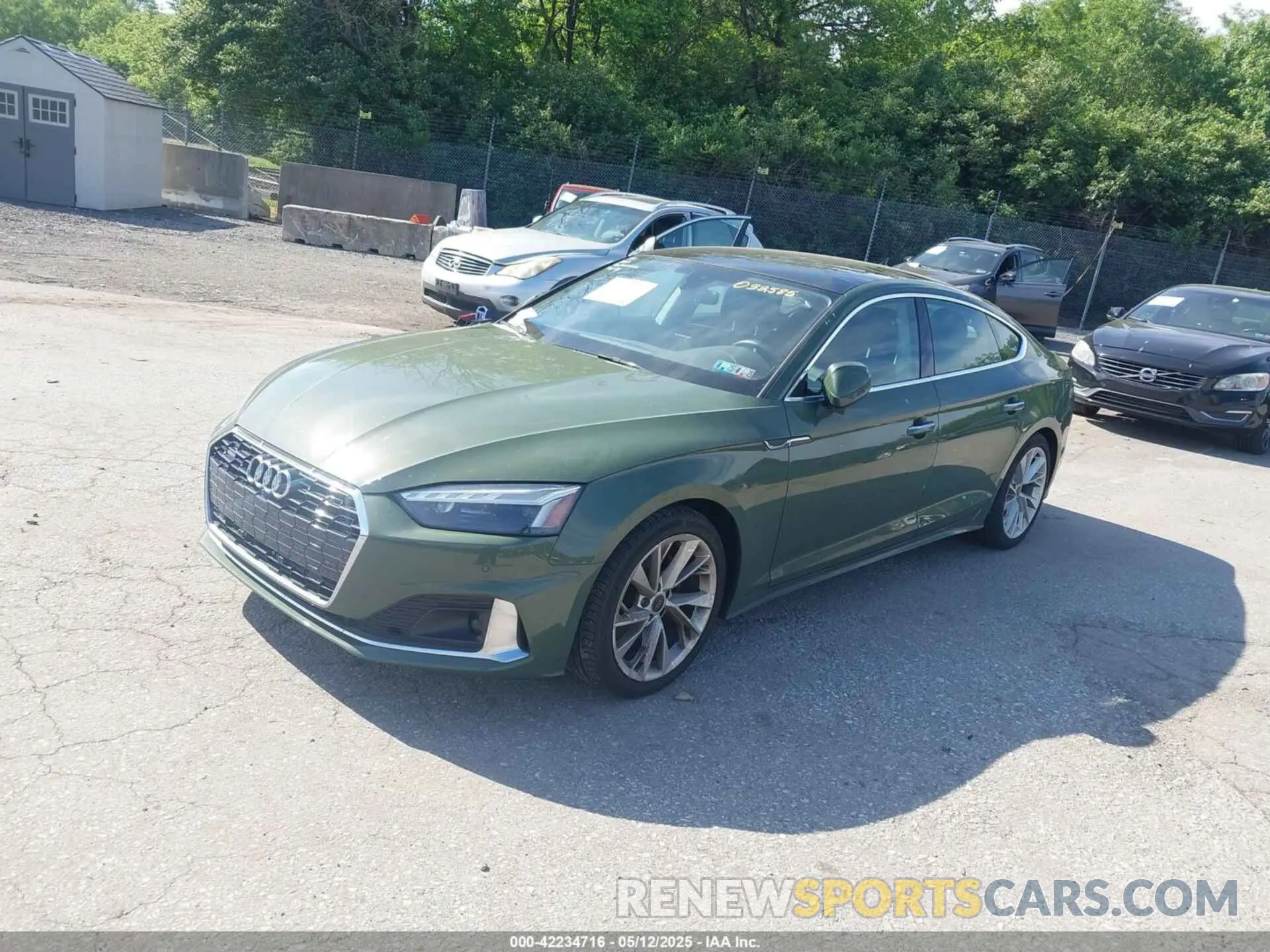 2 Photograph of a damaged car WAUCBCF50NA032585 AUDI A5 SPORTBACK 2022