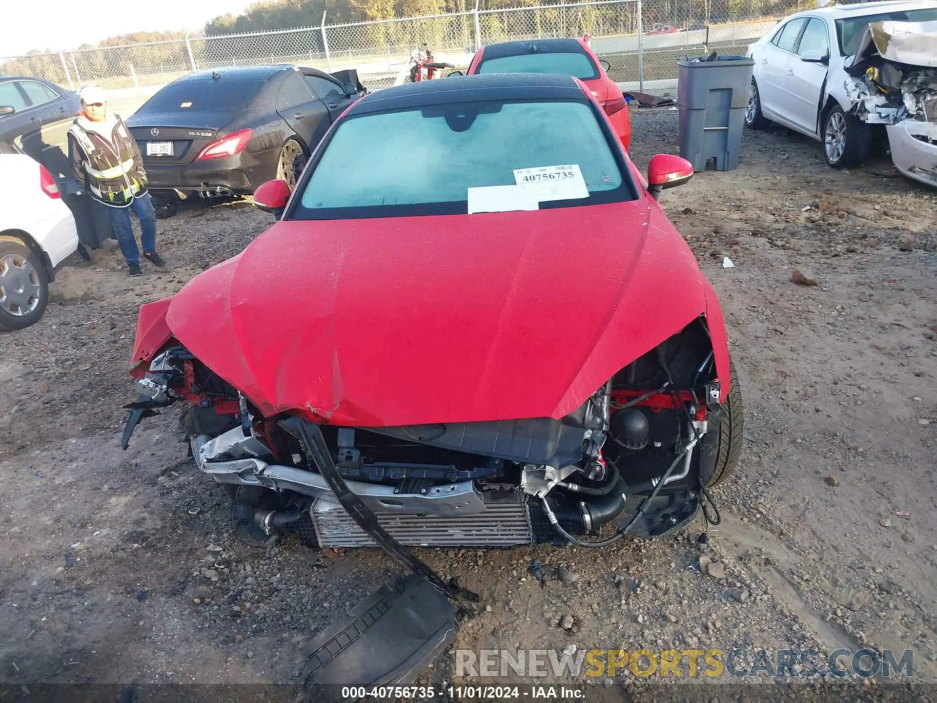 12 Photograph of a damaged car WAUCBCF58NA011306 AUDI A5 SPORTBACK 2022