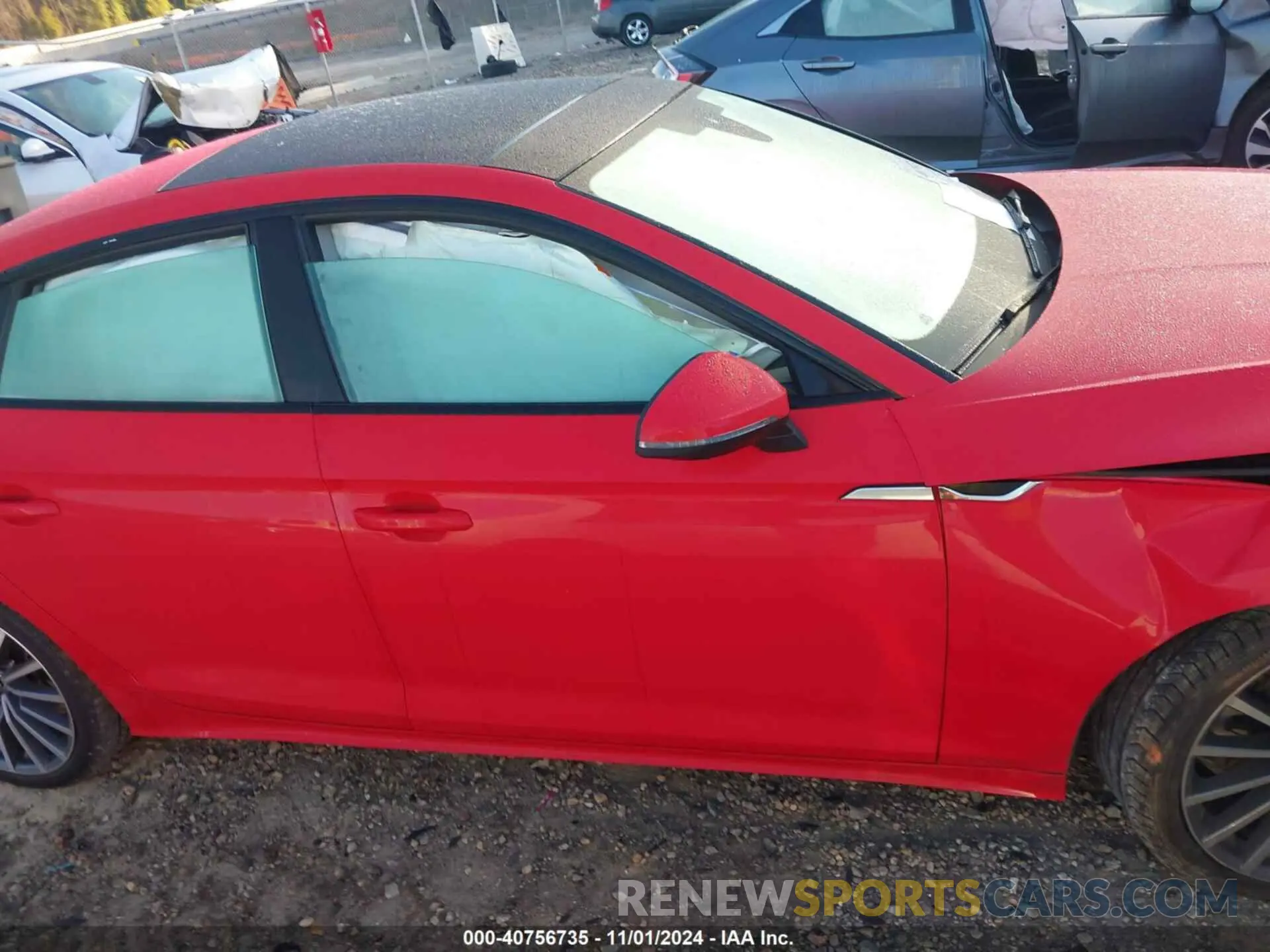 13 Photograph of a damaged car WAUCBCF58NA011306 AUDI A5 SPORTBACK 2022