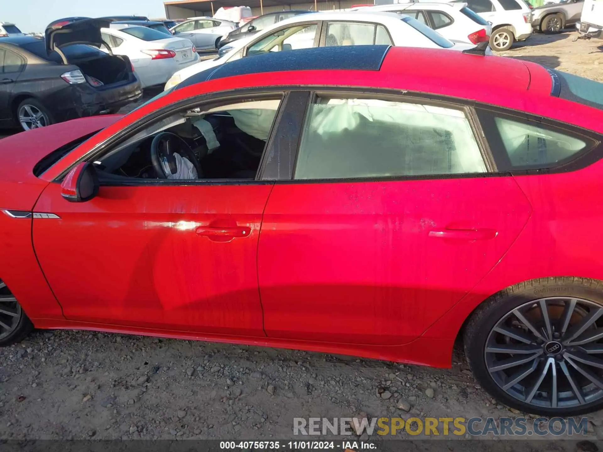 14 Photograph of a damaged car WAUCBCF58NA011306 AUDI A5 SPORTBACK 2022