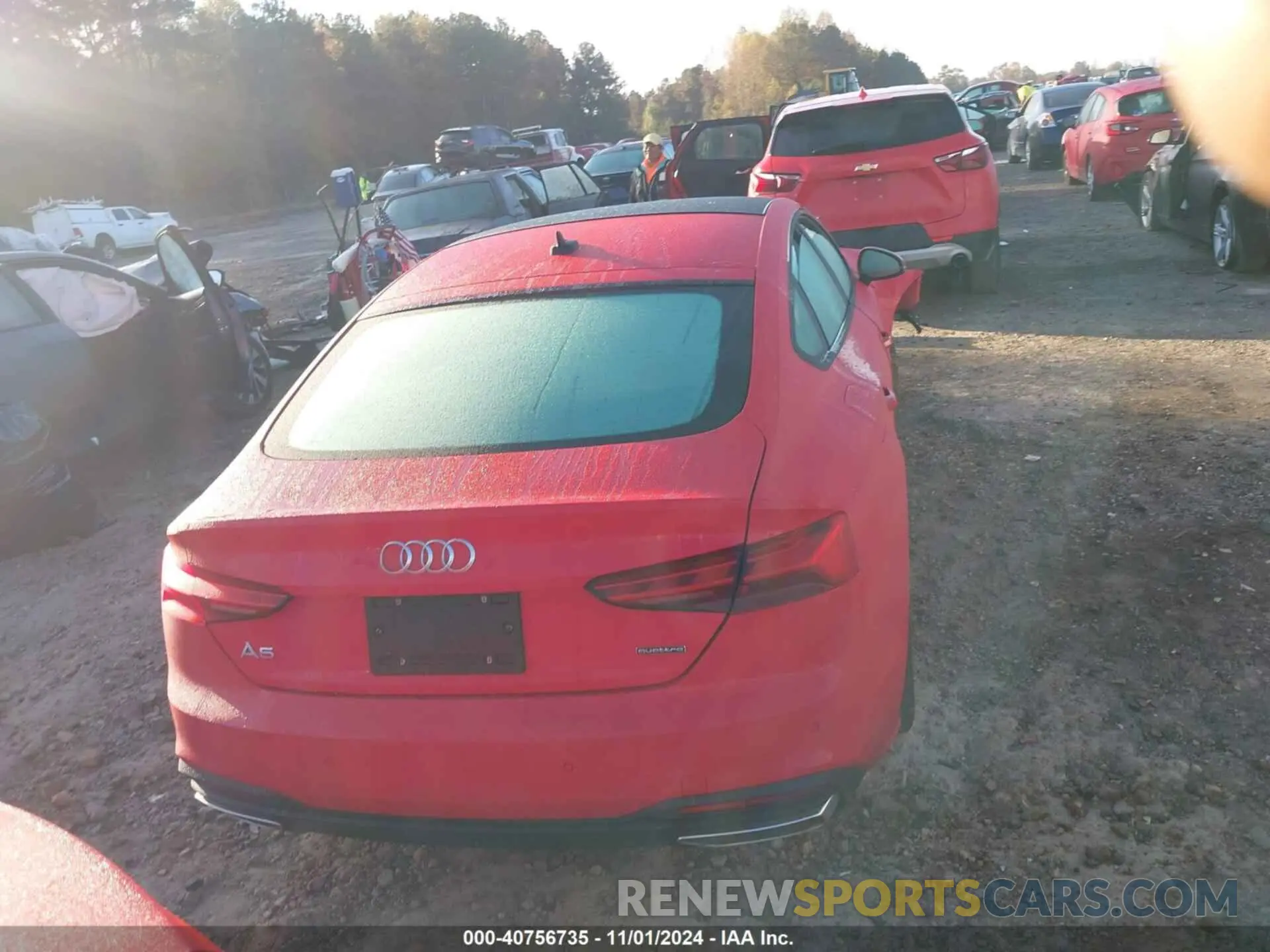 16 Photograph of a damaged car WAUCBCF58NA011306 AUDI A5 SPORTBACK 2022