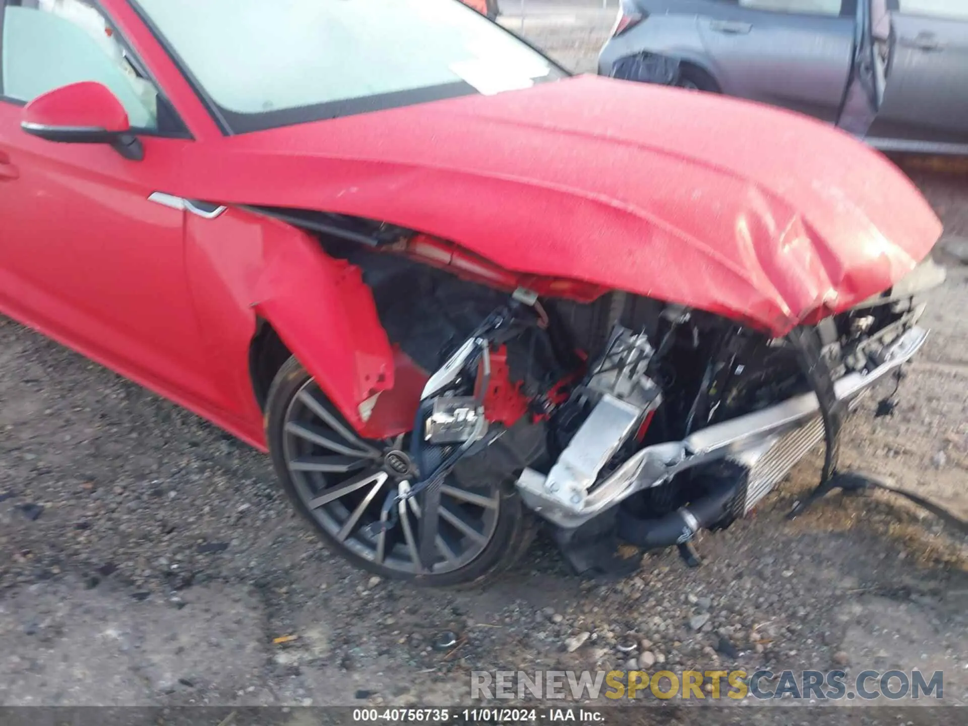 6 Photograph of a damaged car WAUCBCF58NA011306 AUDI A5 SPORTBACK 2022
