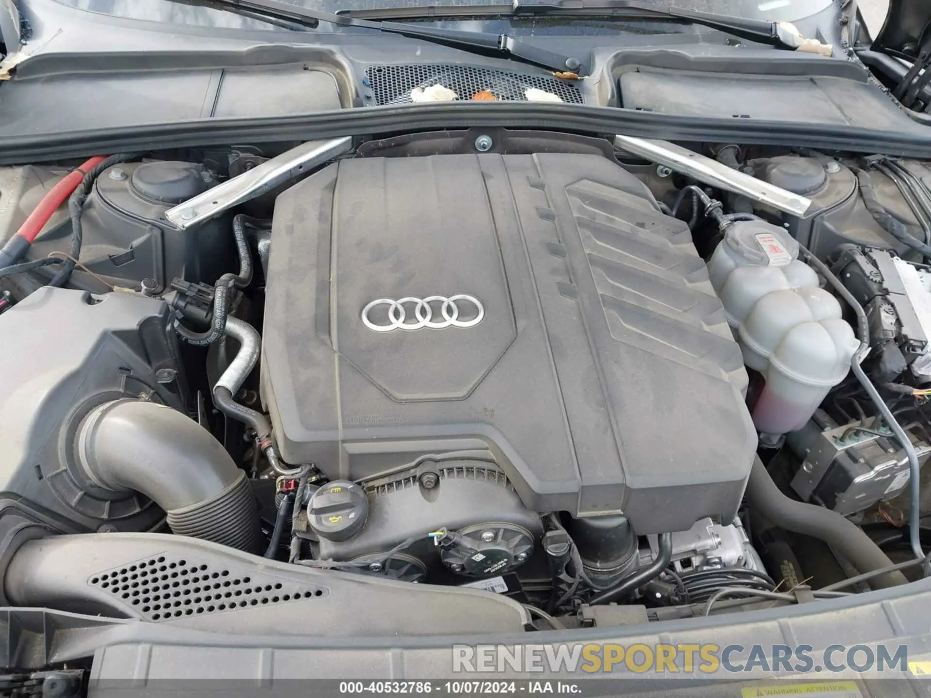 10 Photograph of a damaged car WAUDACF57NA010171 AUDI A5 SPORTBACK 2022