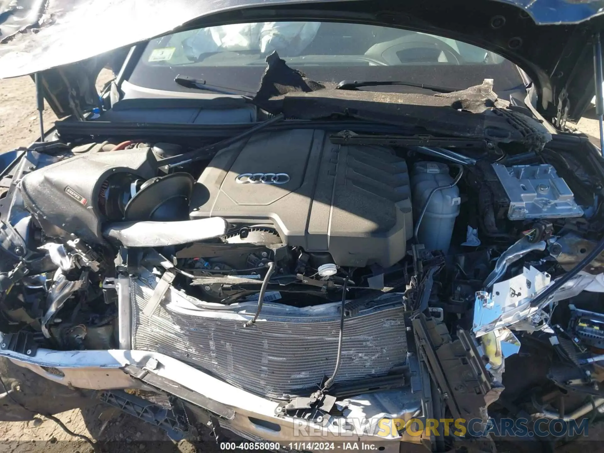 10 Photograph of a damaged car WAUEACF55NA019388 AUDI A5 SPORTBACK 2022