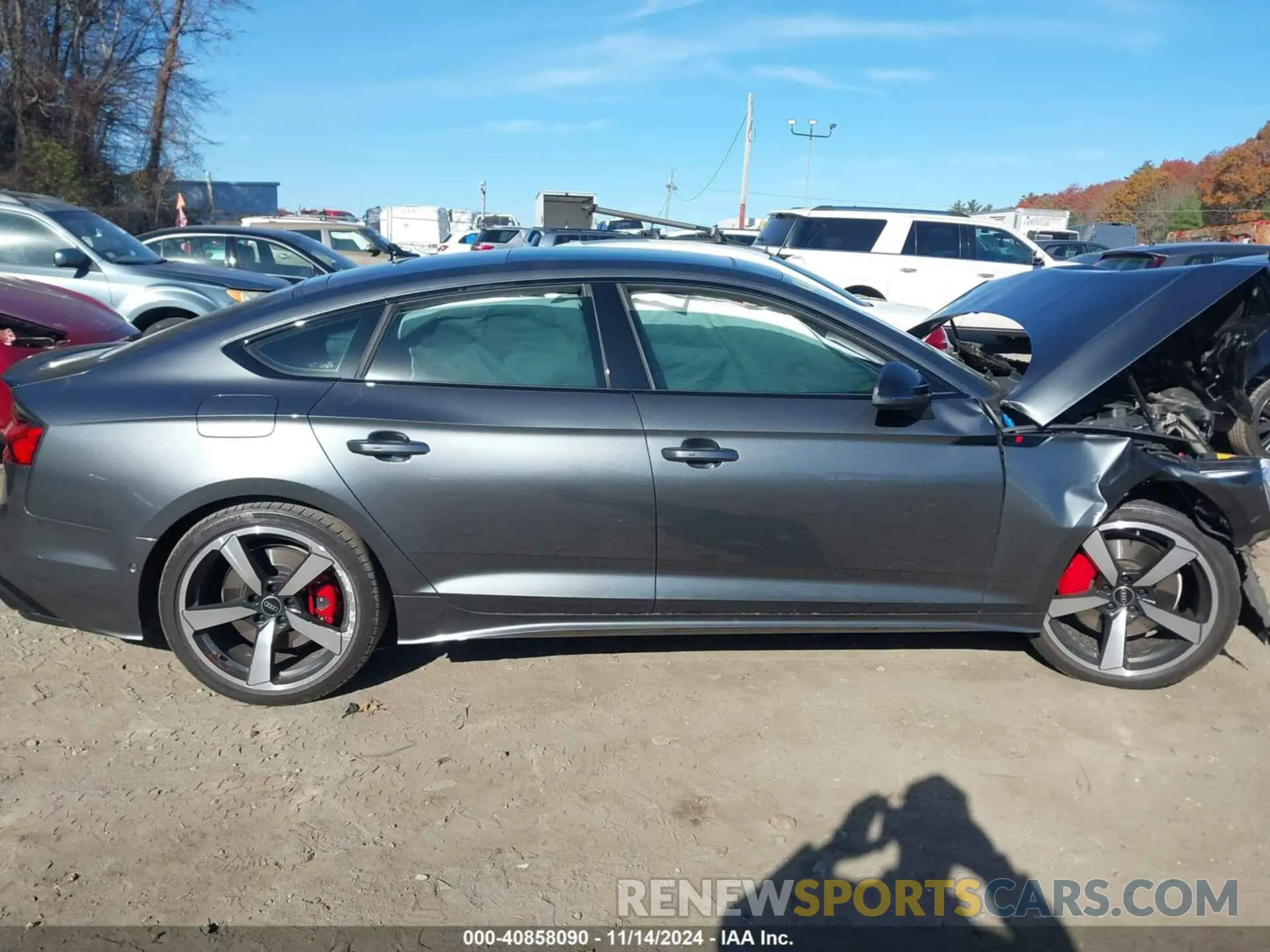 13 Photograph of a damaged car WAUEACF55NA019388 AUDI A5 SPORTBACK 2022