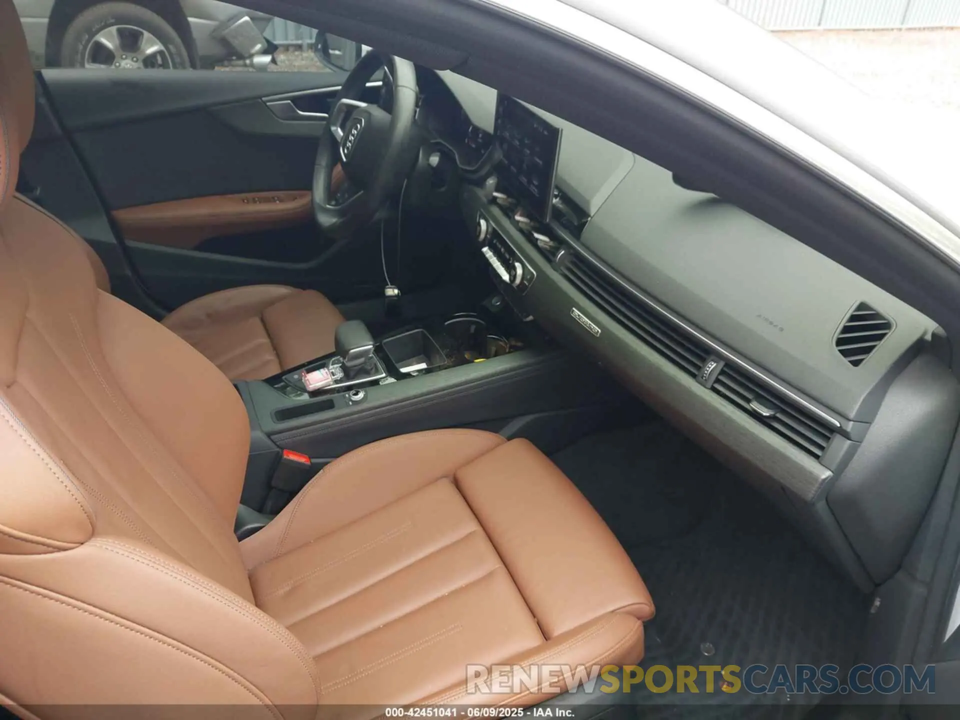 5 Фотография поврежденного автомобиля WAUFACF53NA016364 AUDI A5 SPORTBACK 2022