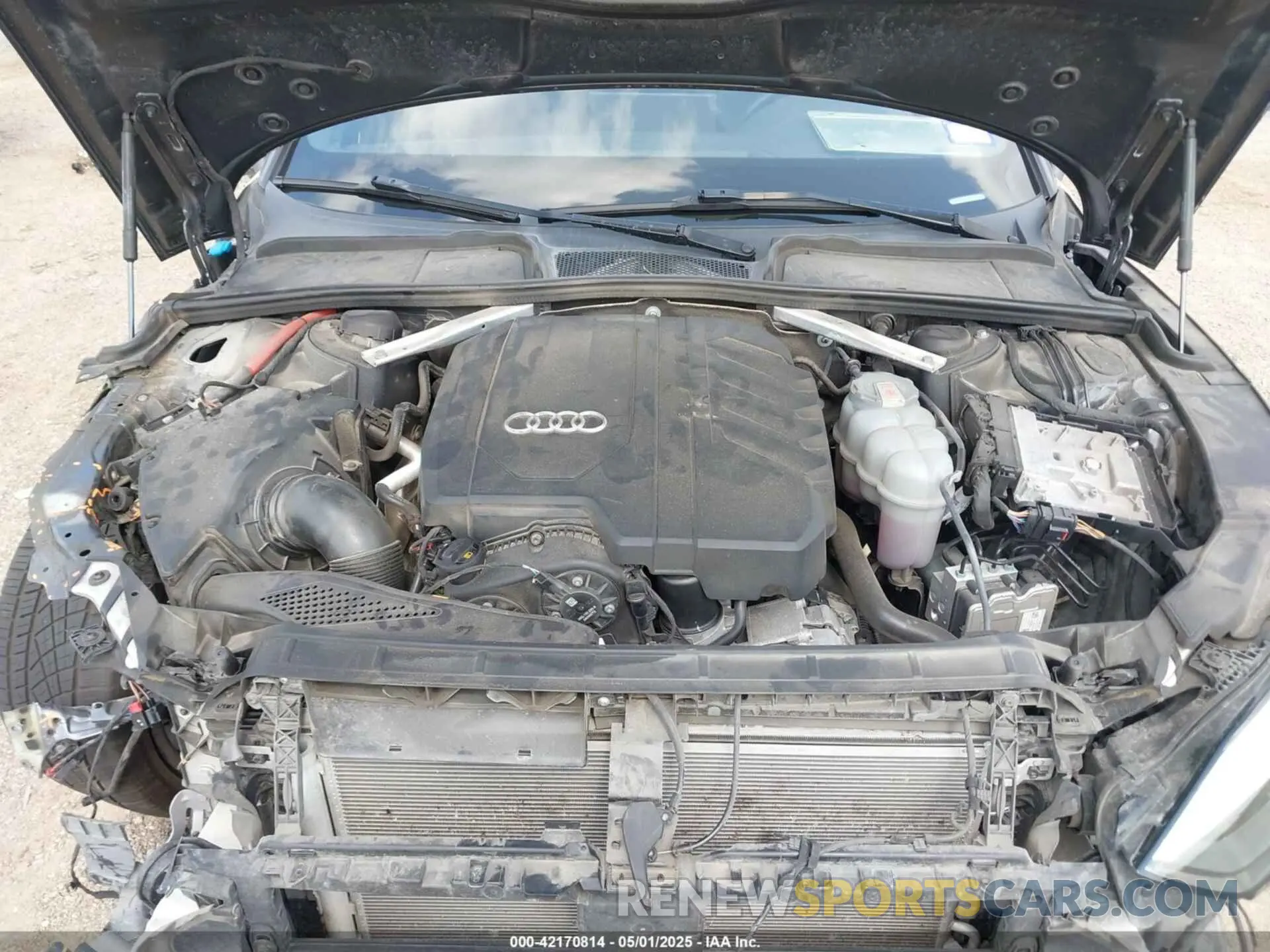 10 Photograph of a damaged car WAUFACF56NA017217 AUDI A5 SPORTBACK 2022