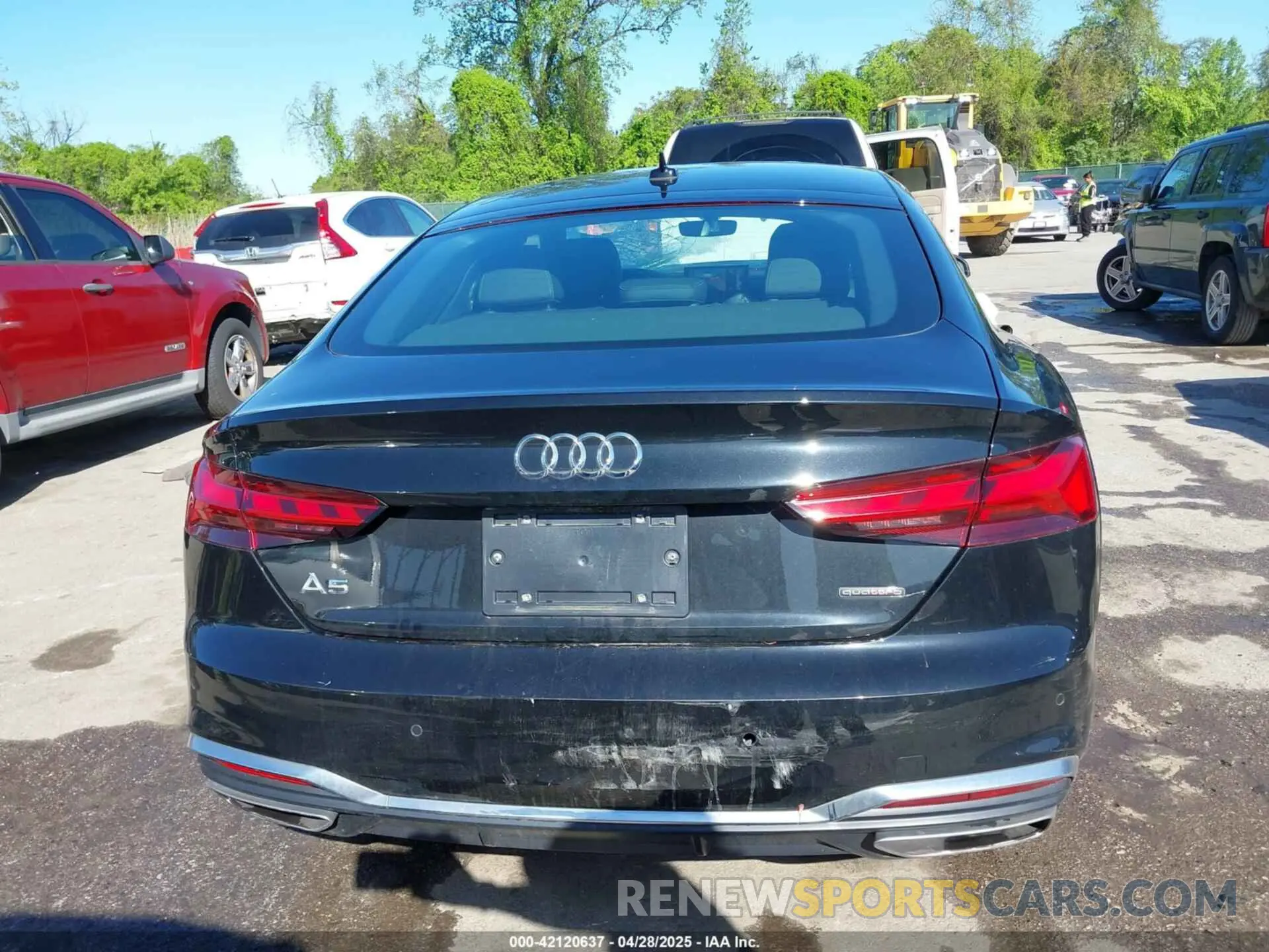 16 Фотография поврежденного автомобиля WAUFACF5XNA015812 AUDI A5 SPORTBACK 2022
