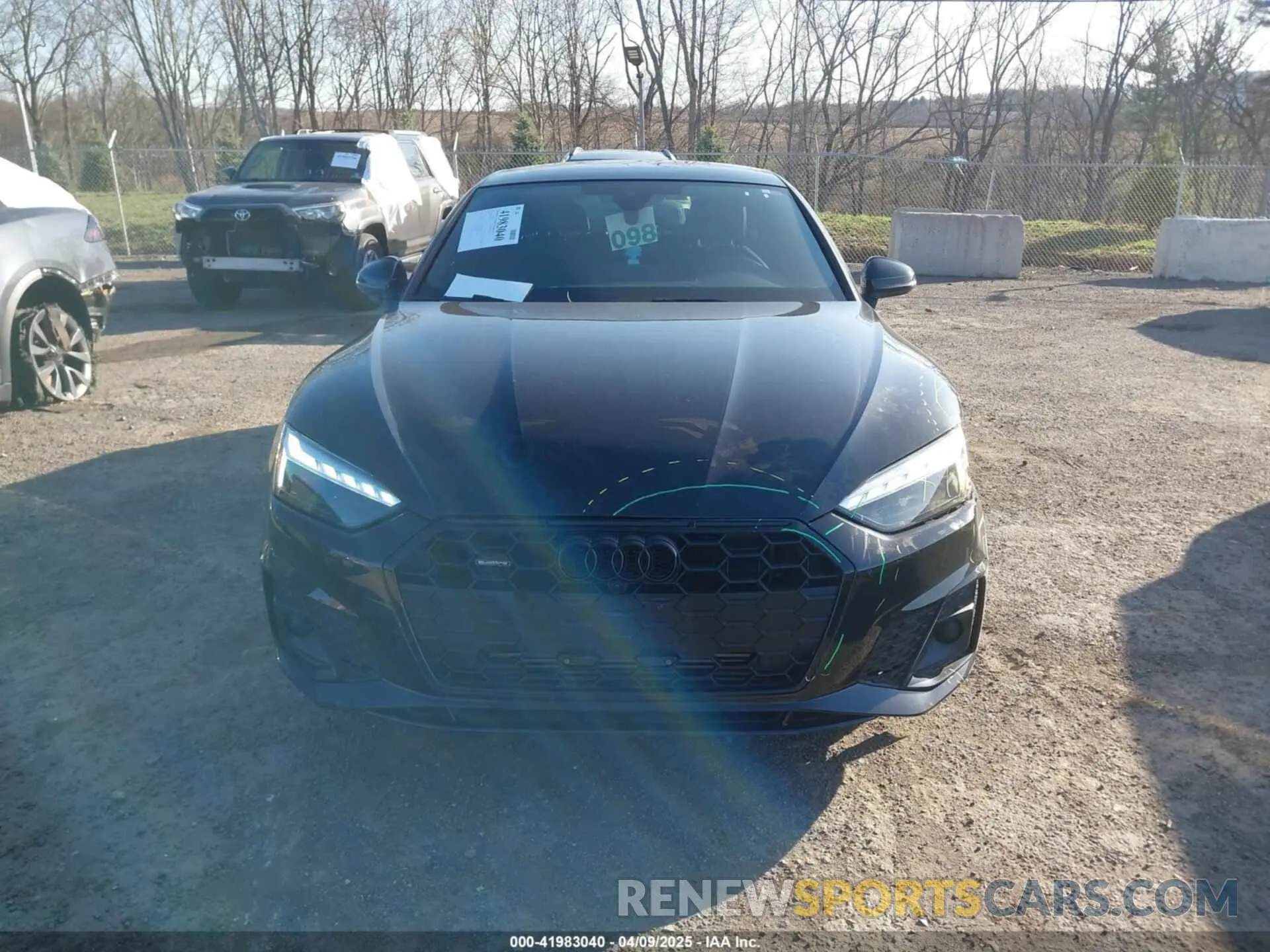 12 Фотография поврежденного автомобиля WAUFADF55NA039716 AUDI A5 SPORTBACK 2022
