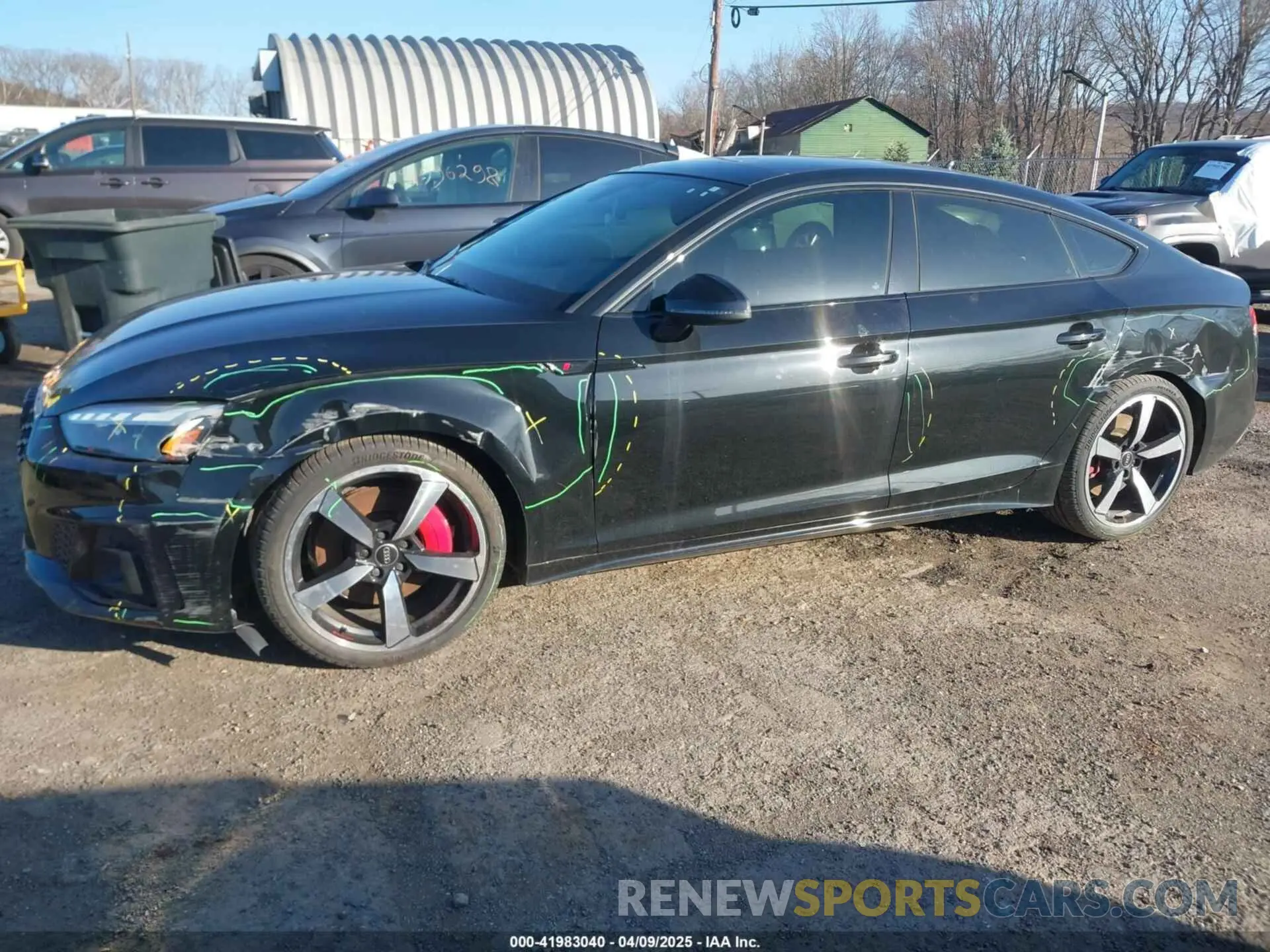 6 Фотография поврежденного автомобиля WAUFADF55NA039716 AUDI A5 SPORTBACK 2022