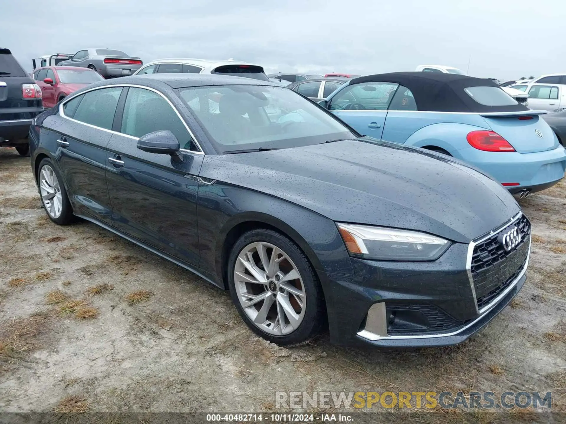1 Photograph of a damaged car WAUCBCF57PA006505 AUDI A5 SPORTBACK 2023