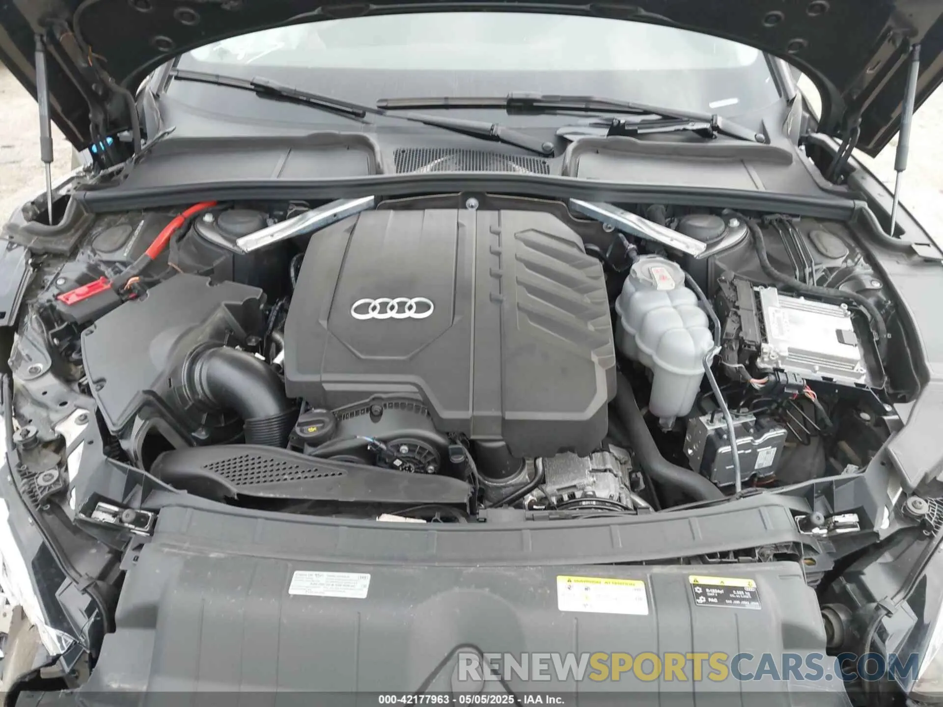 10 Фотография поврежденного автомобиля WAUCBCF57PA027547 AUDI A5 SPORTBACK 2023