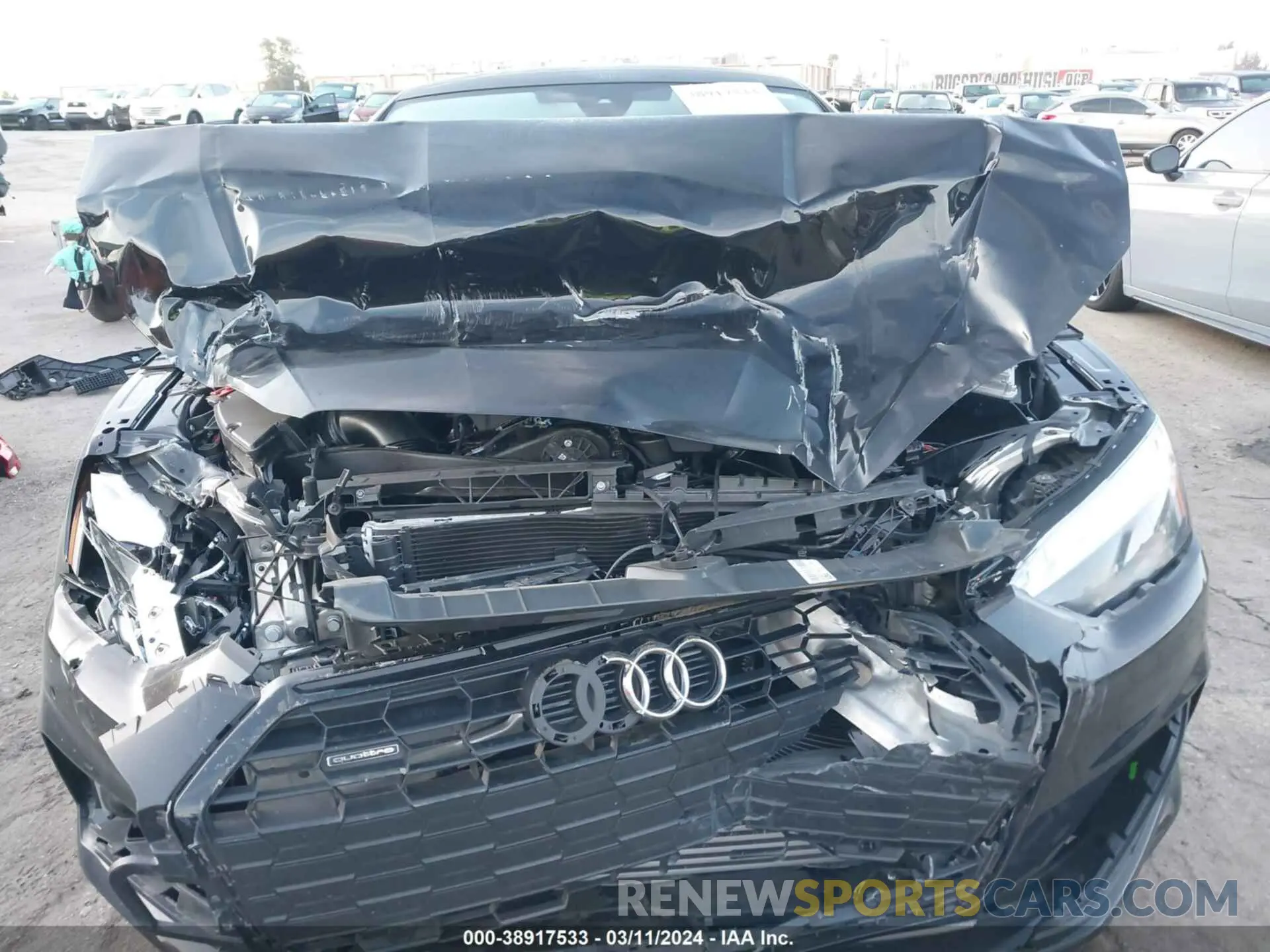 13 Фотография поврежденного автомобиля WAUCBCF59PA027596 AUDI A5 SPORTBACK 2023