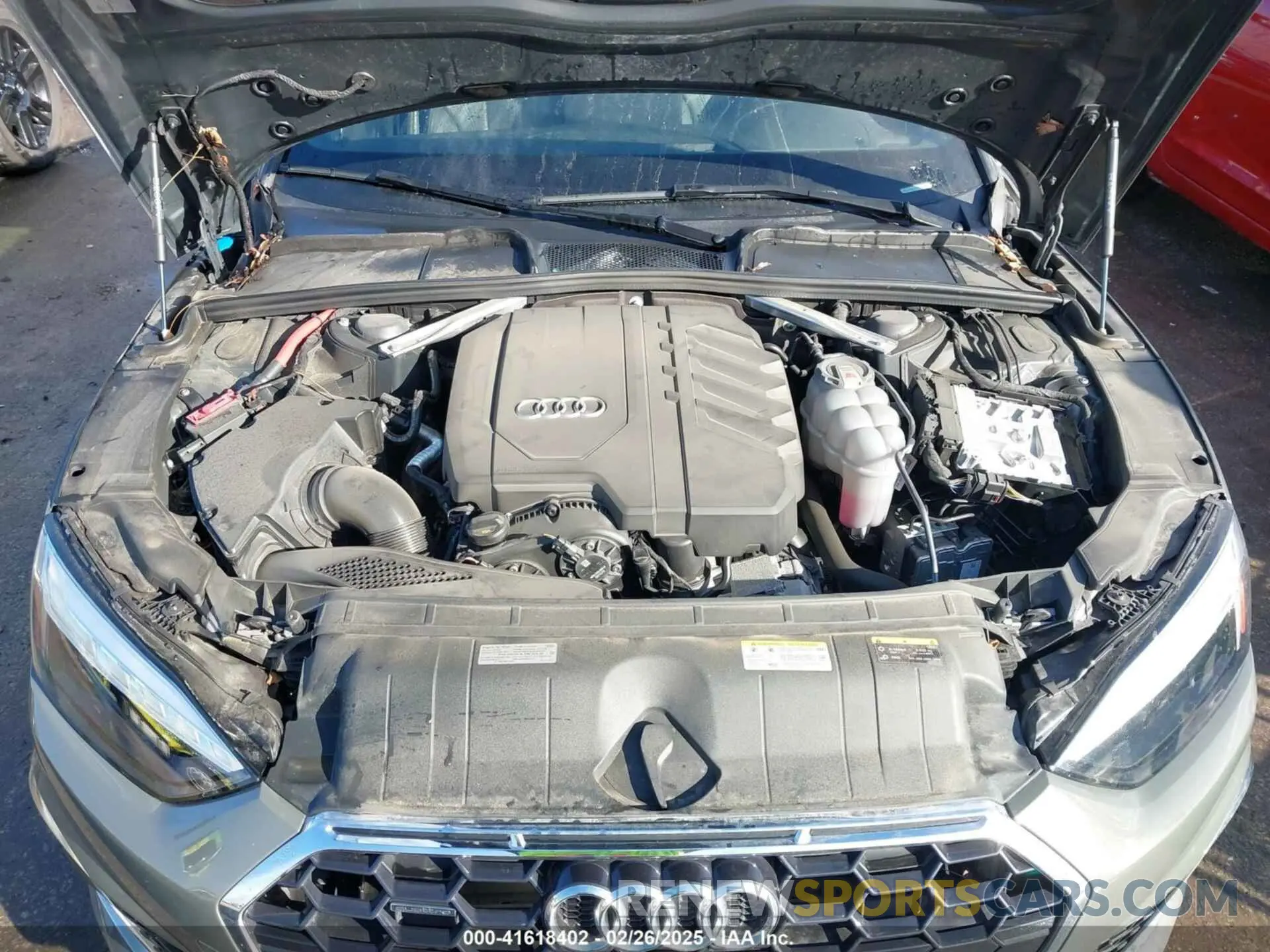 10 Photograph of a damaged car WAUDACF59PA022437 AUDI A5 SPORTBACK 2023
