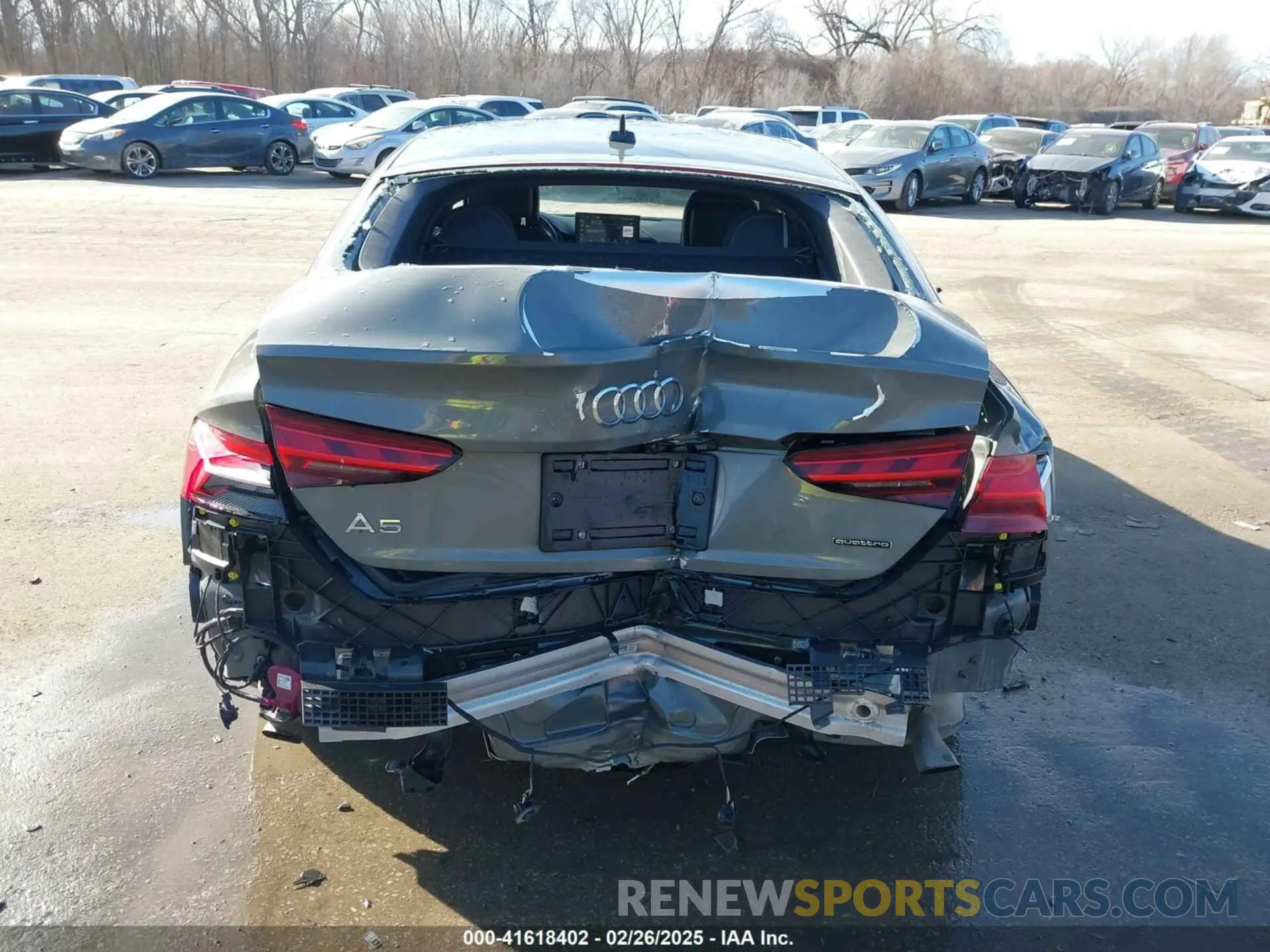 16 Photograph of a damaged car WAUDACF59PA022437 AUDI A5 SPORTBACK 2023