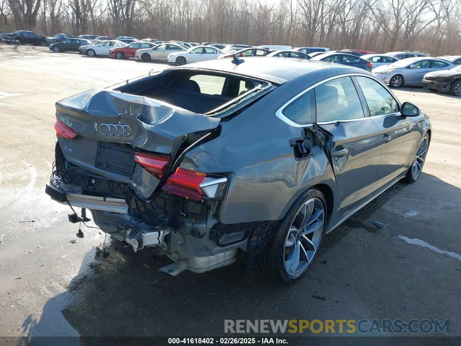 4 Photograph of a damaged car WAUDACF59PA022437 AUDI A5 SPORTBACK 2023