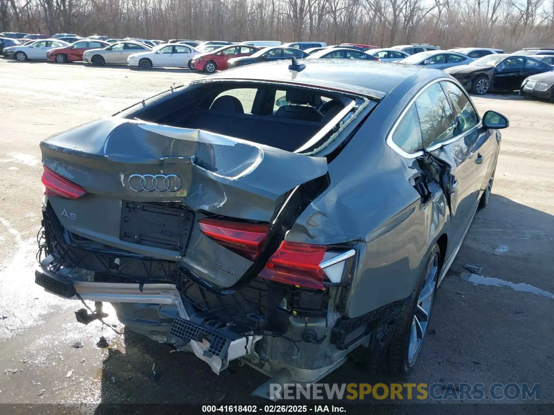 6 Photograph of a damaged car WAUDACF59PA022437 AUDI A5 SPORTBACK 2023