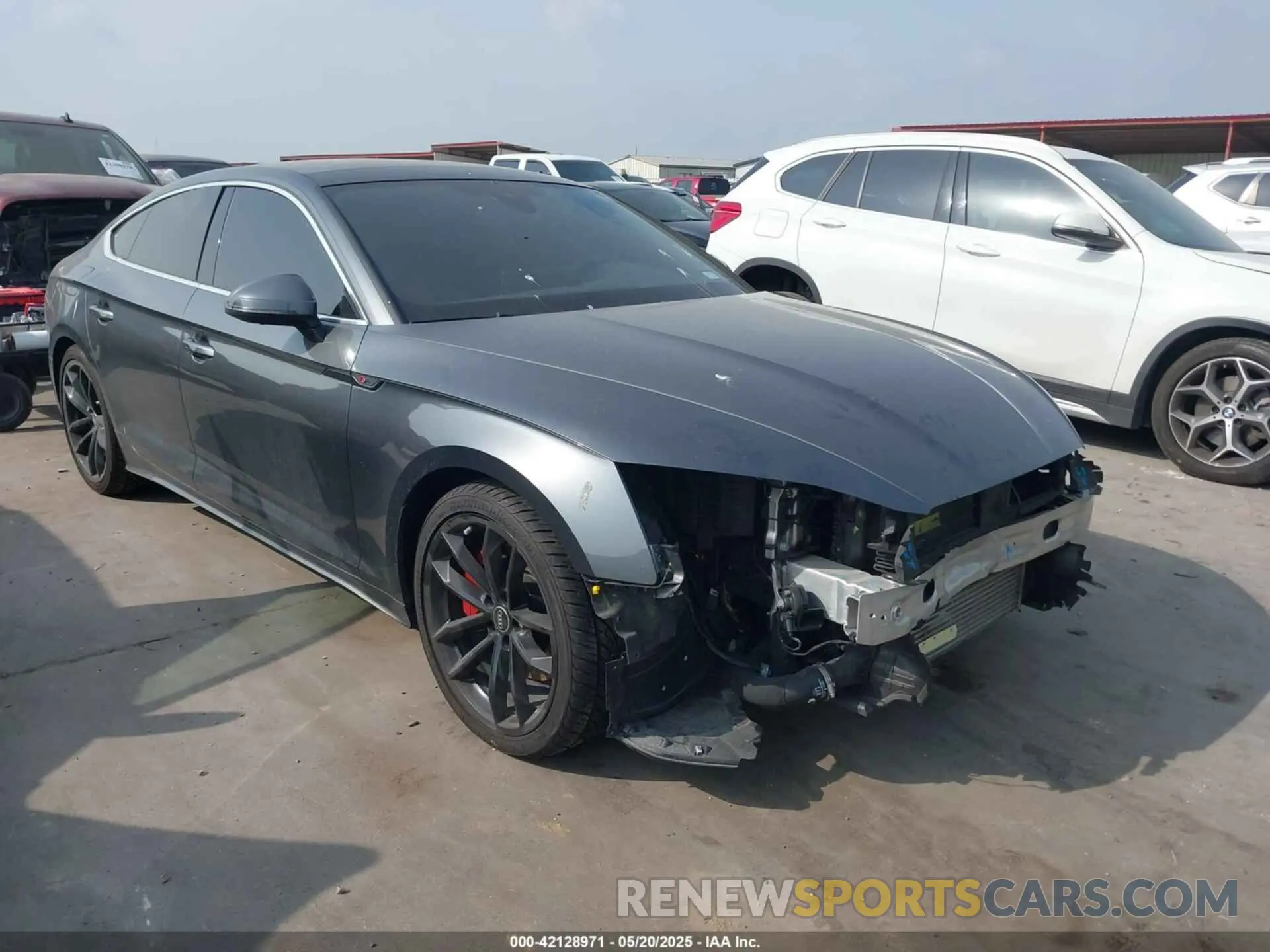1 Фотография поврежденного автомобиля WAUFACF50PA022853 AUDI A5 SPORTBACK 2023
