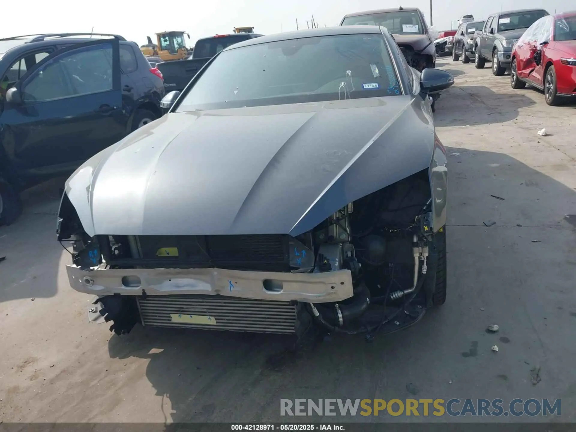 13 Фотография поврежденного автомобиля WAUFACF50PA022853 AUDI A5 SPORTBACK 2023