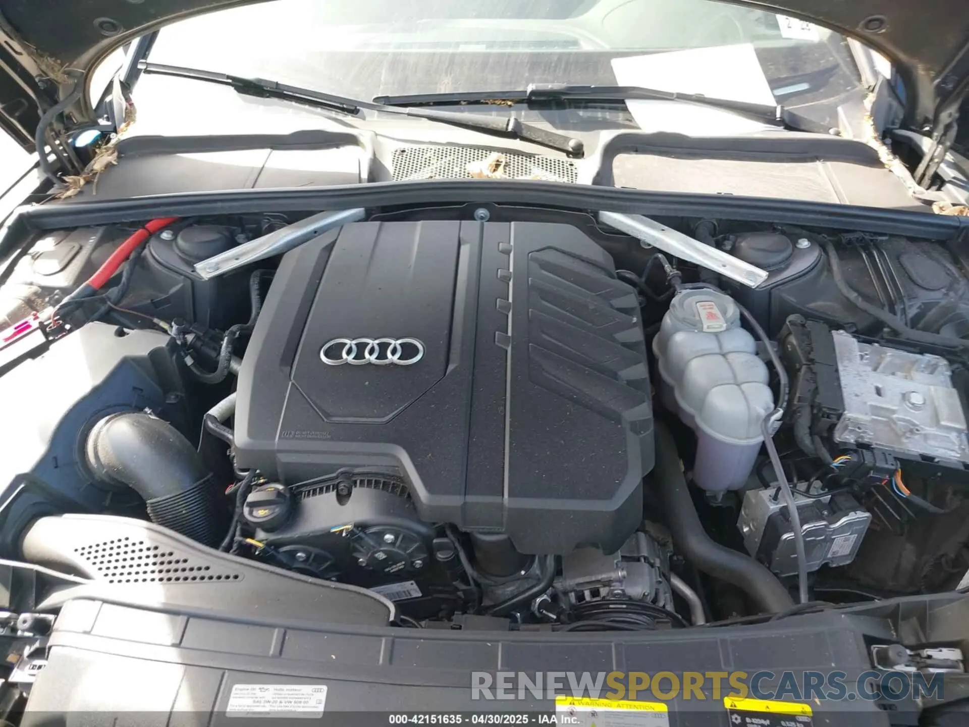 10 Photograph of a damaged car WAUFACF52PA015824 AUDI A5 SPORTBACK 2023