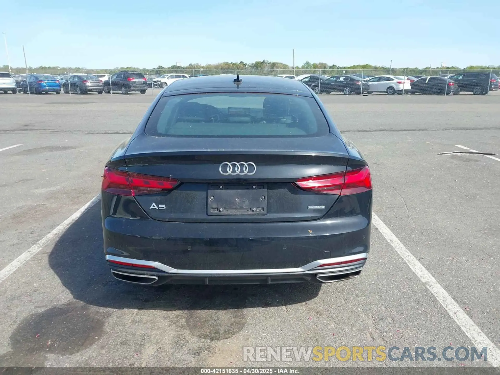 16 Photograph of a damaged car WAUFACF52PA015824 AUDI A5 SPORTBACK 2023