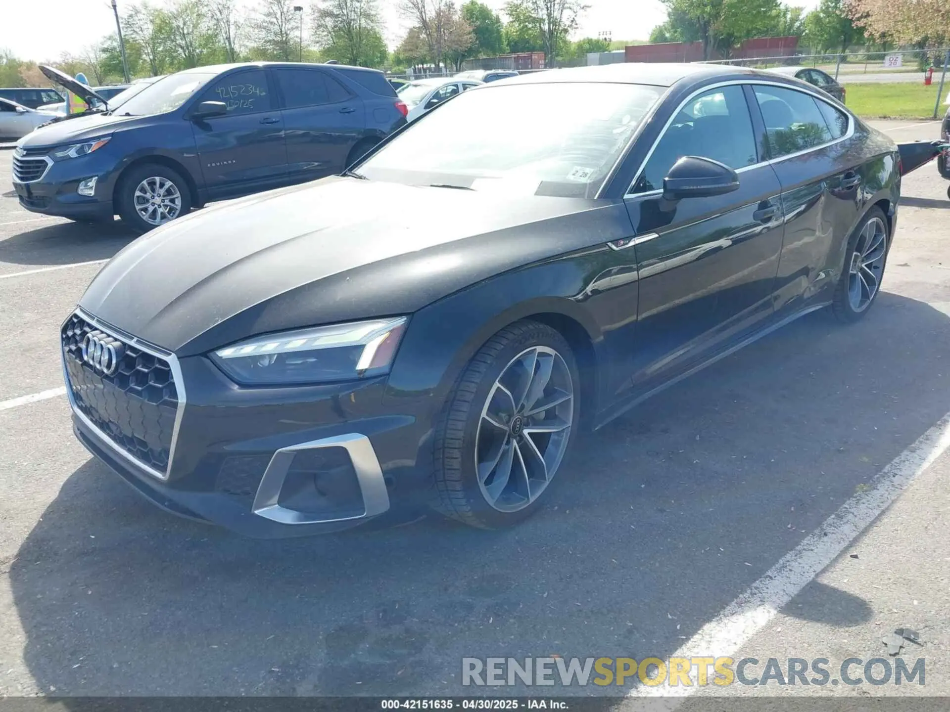 2 Photograph of a damaged car WAUFACF52PA015824 AUDI A5 SPORTBACK 2023