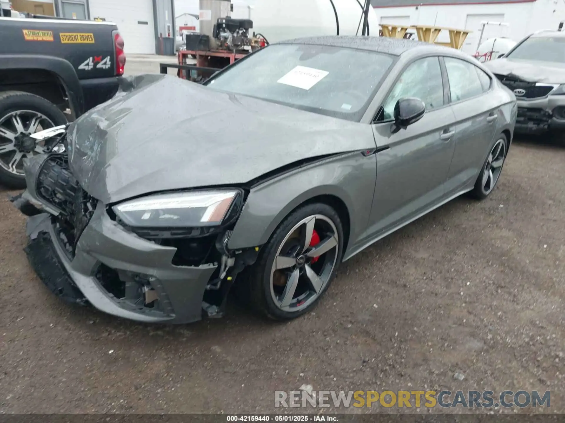 2 Photograph of a damaged car WAUFACF52PA021641 AUDI A5 SPORTBACK 2023