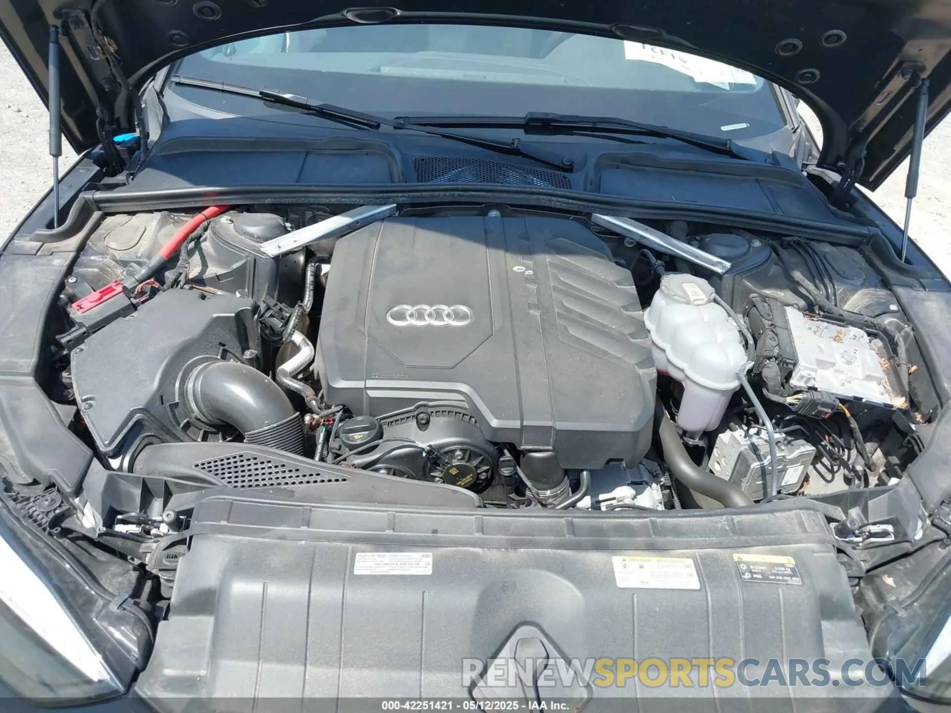 10 Фотография поврежденного автомобиля WAUFACF56PA020881 AUDI A5 SPORTBACK 2023