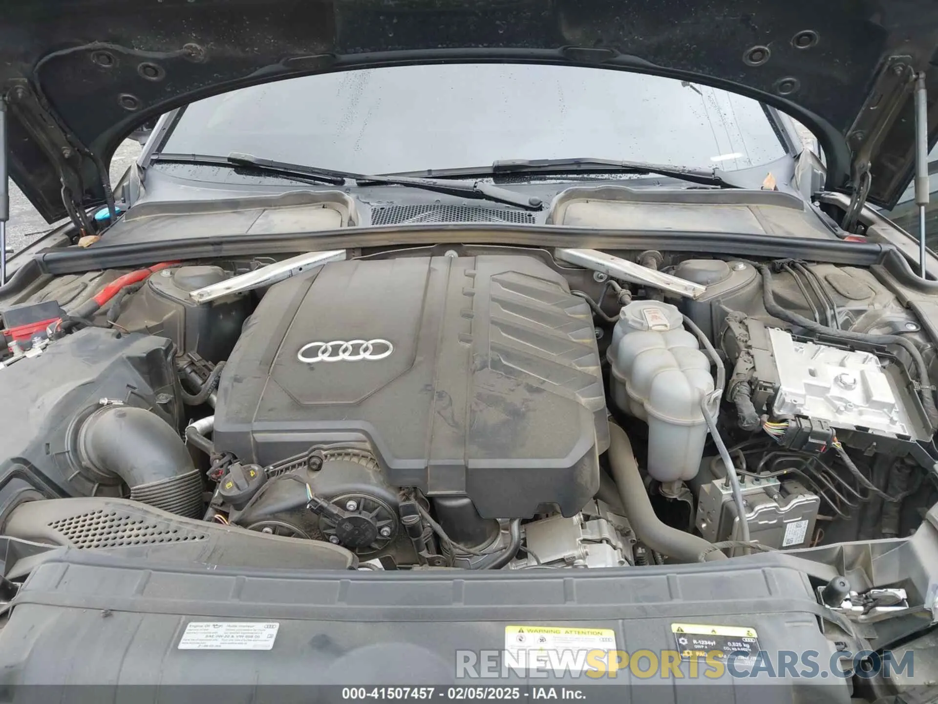 10 Photograph of a damaged car WAUFACF57PA038841 AUDI A5 SPORTBACK 2023
