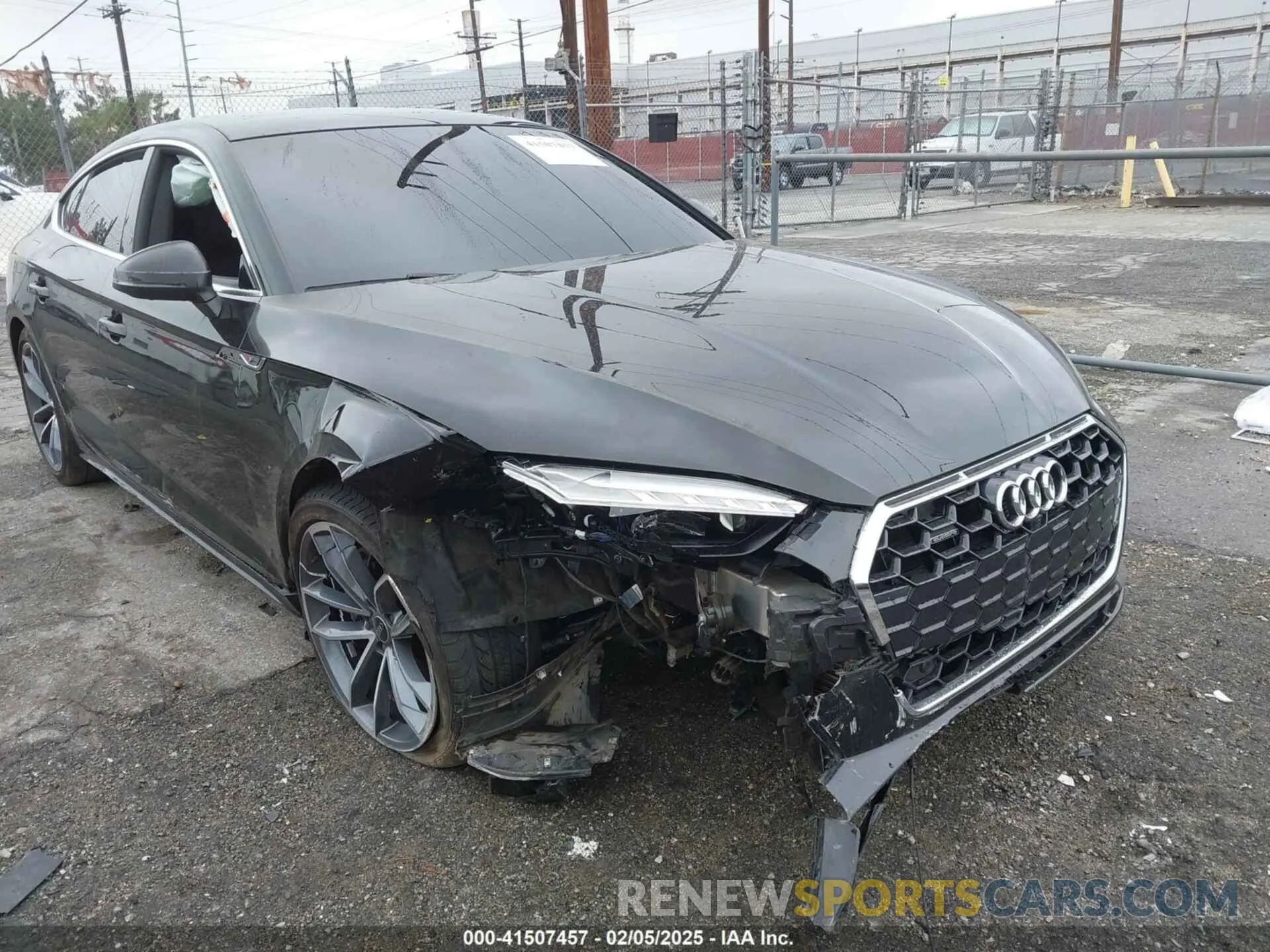 6 Photograph of a damaged car WAUFACF57PA038841 AUDI A5 SPORTBACK 2023
